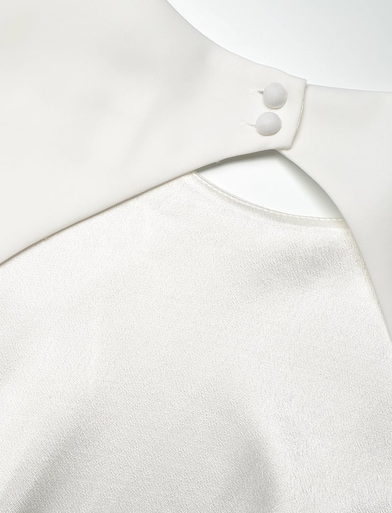 Malina - Aurora open back long sleeved gown - brautkleider - ivory - 3