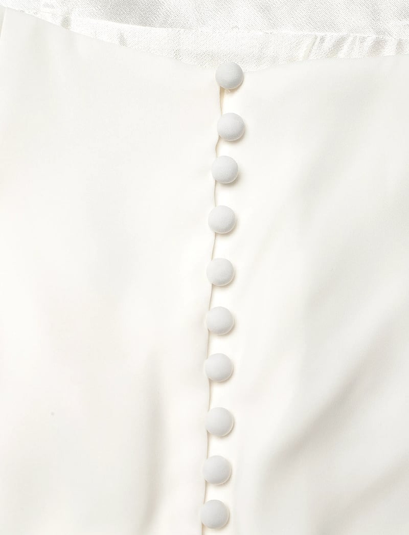Malina - Aurora open back long sleeved gown - brautkleider - ivory - 4