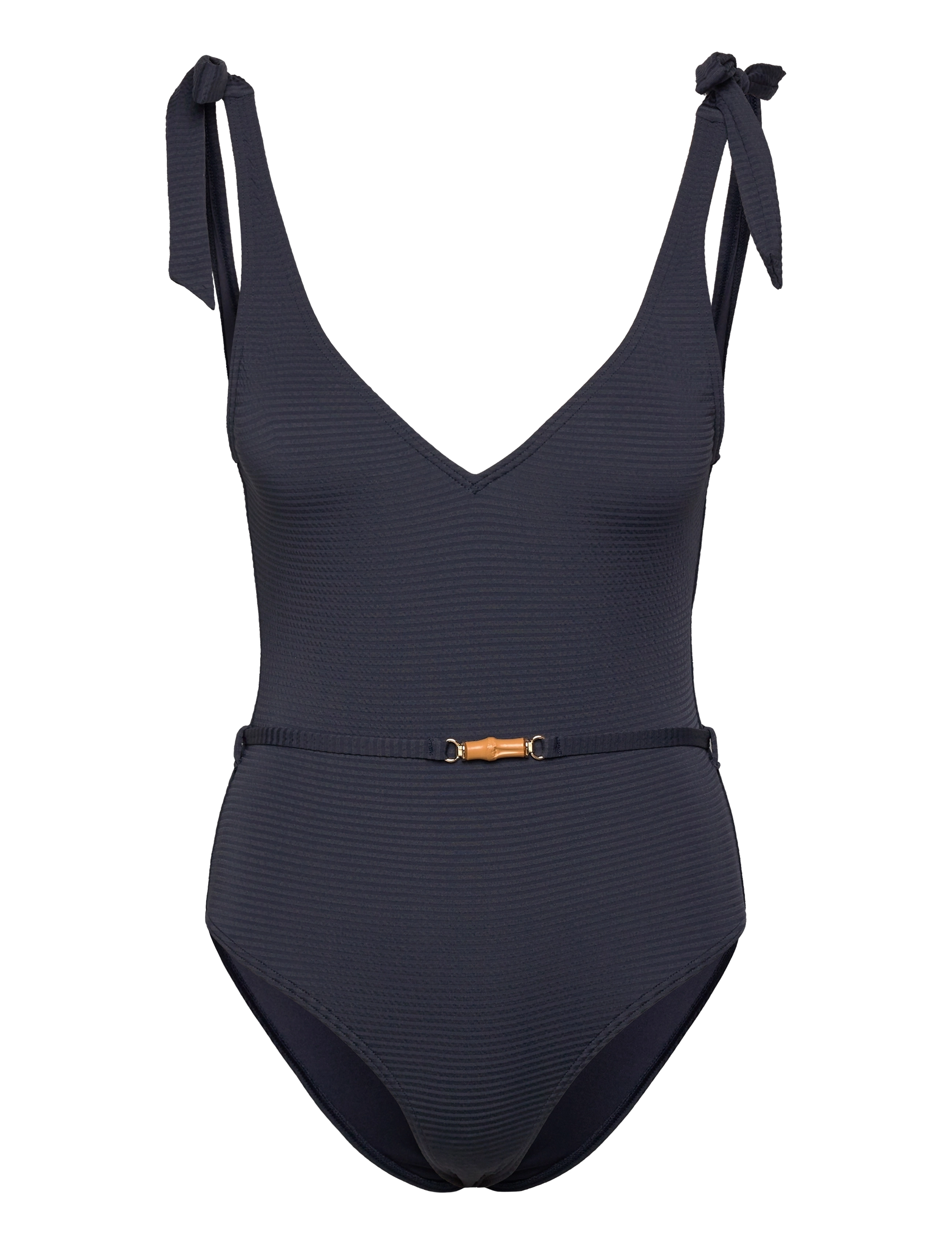 Malina Sally v-neck swimsuit - Badetøj - DARK BLUE / navy