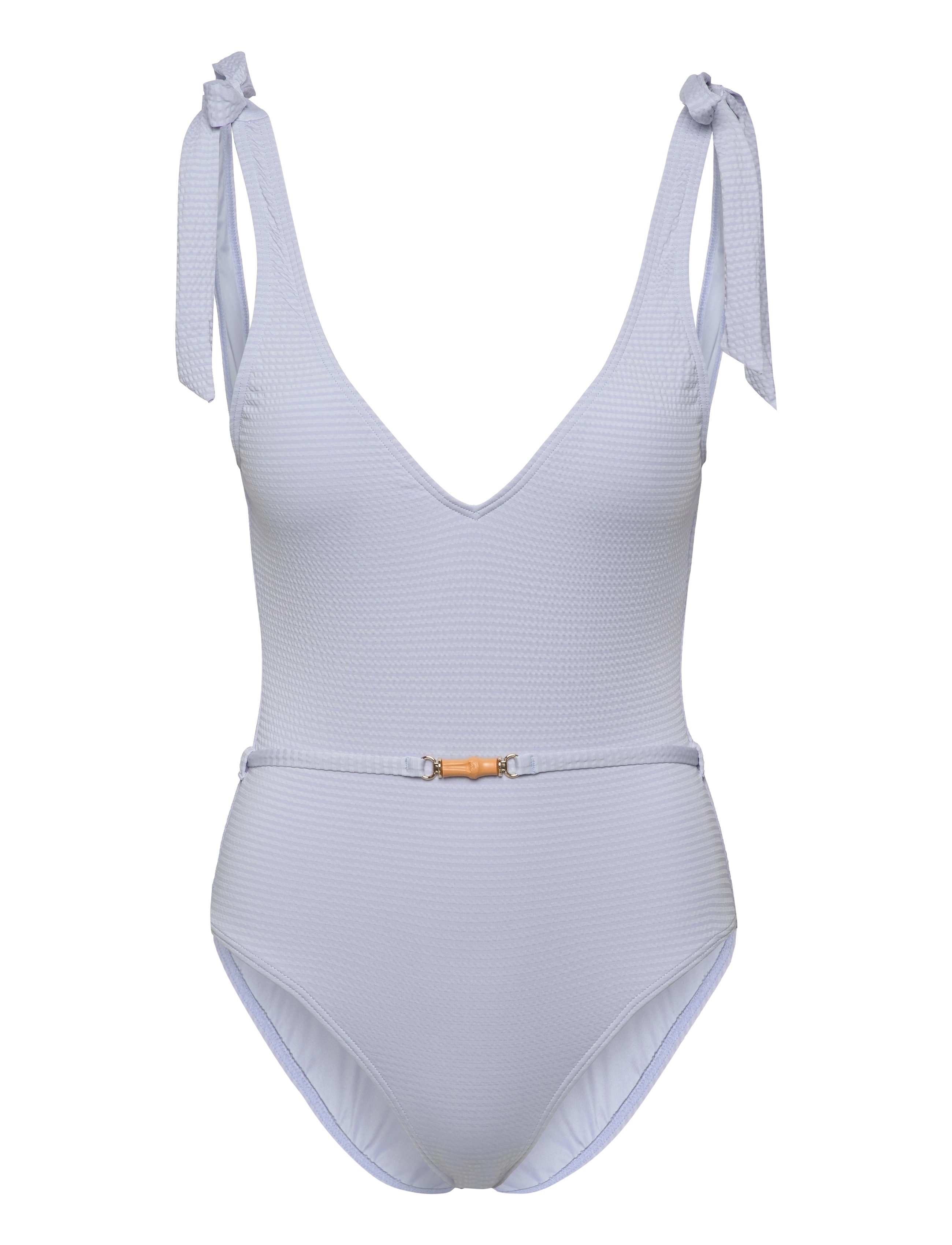 MALINA Sally V-Ausschnitt Badeanzug Blau - XS - Damen
