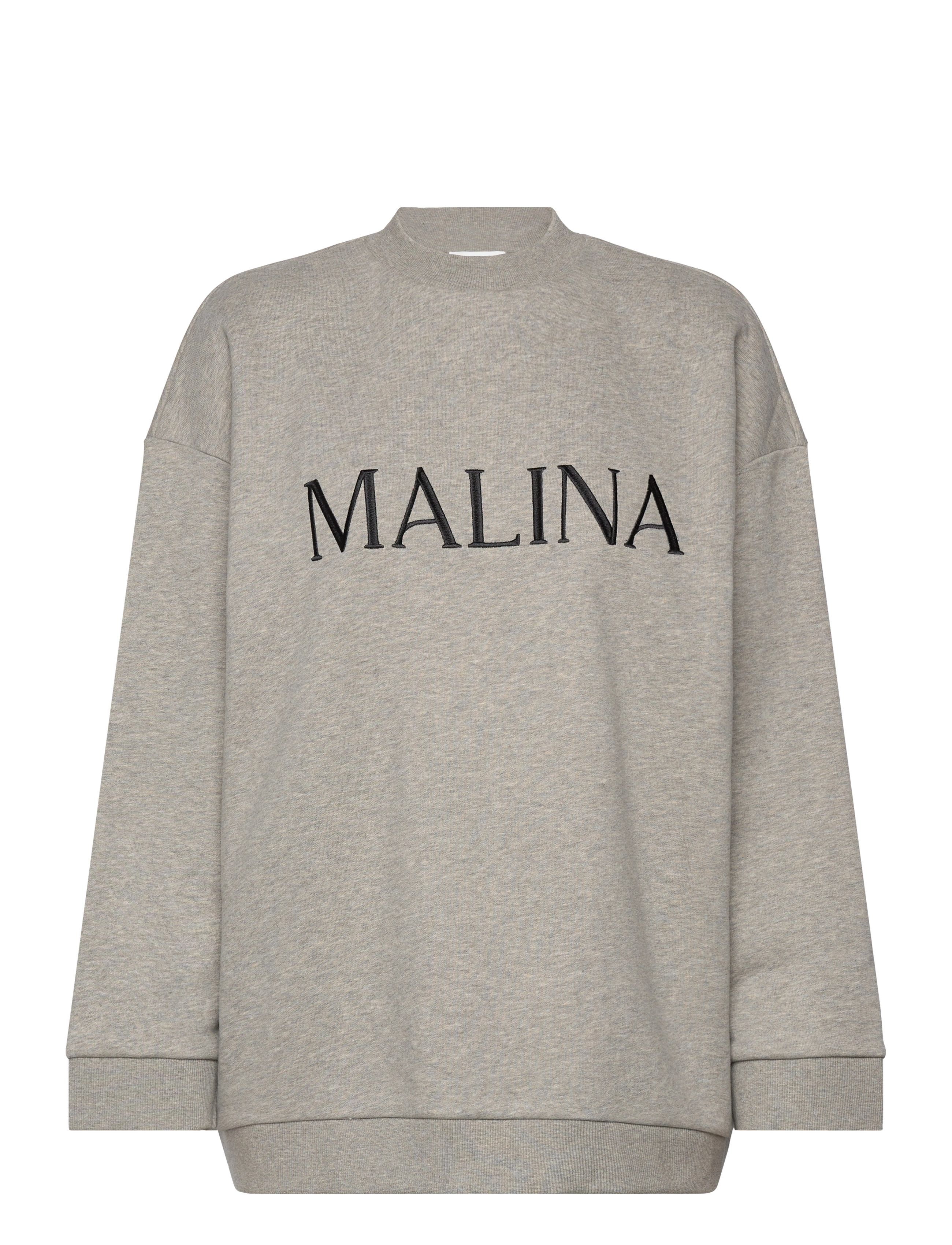 Malina - Malina oversized collage sweater - grey - 1