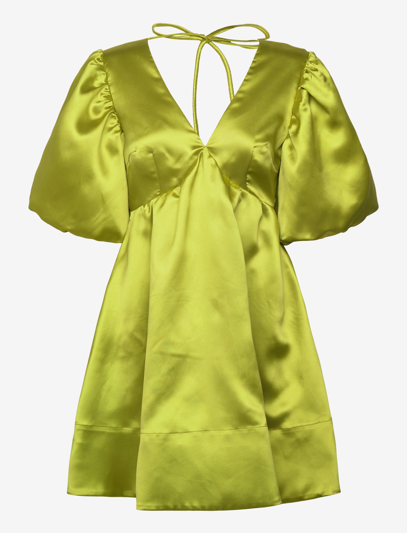 Malina - Dana open back mini dress - partykleider - lime - 1