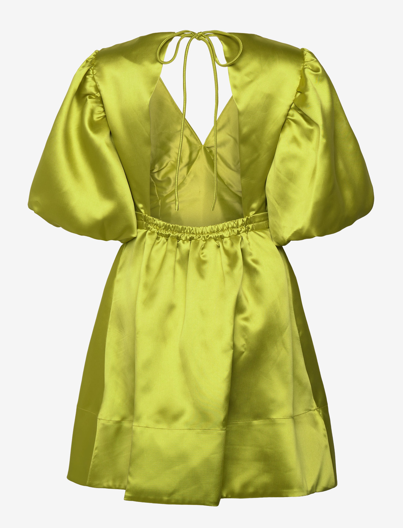 Malina - Dana open back mini dress - partykleider - lime - 2