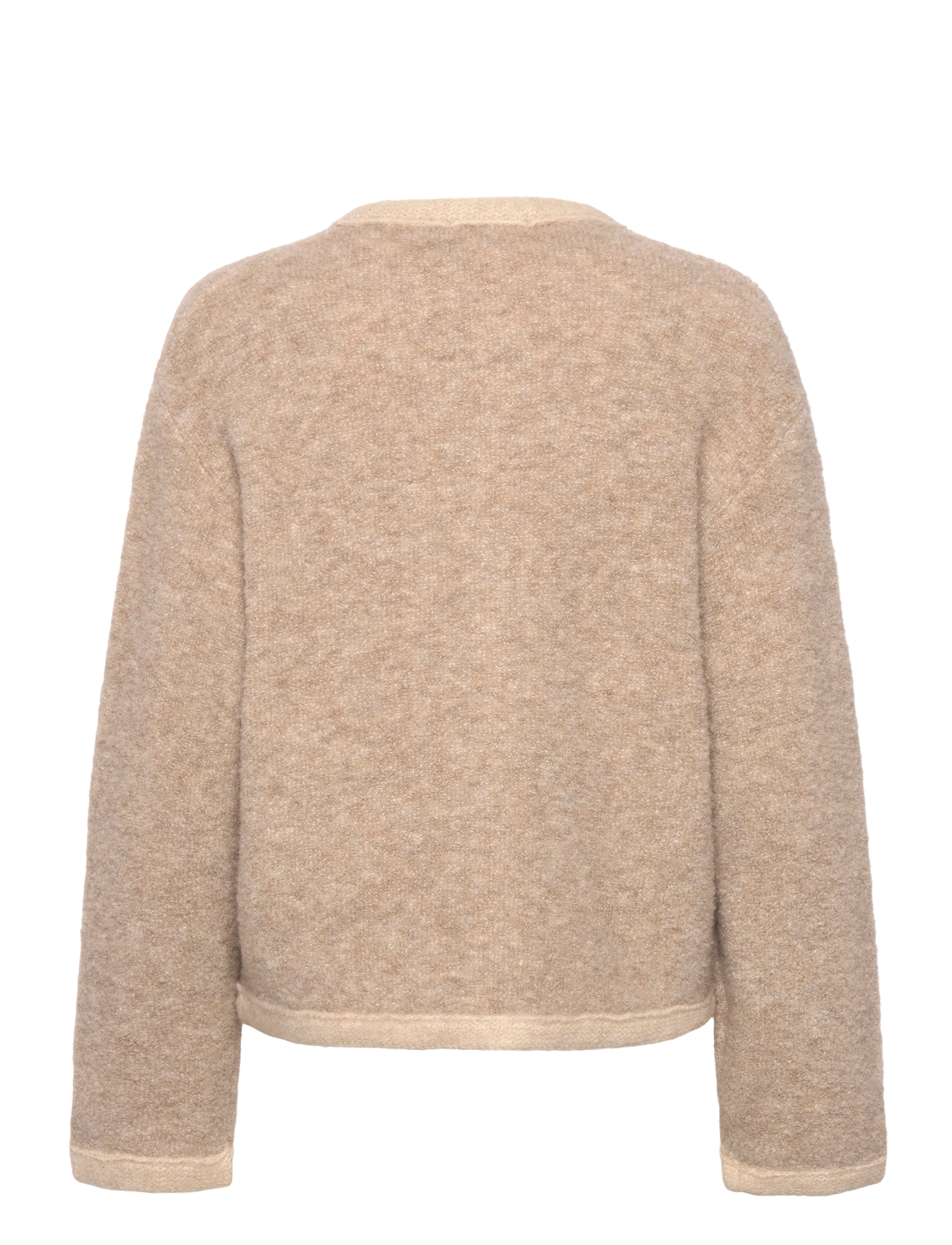 Malina - Carly Wool Blend Cardigan - cardigans - beige - 1
