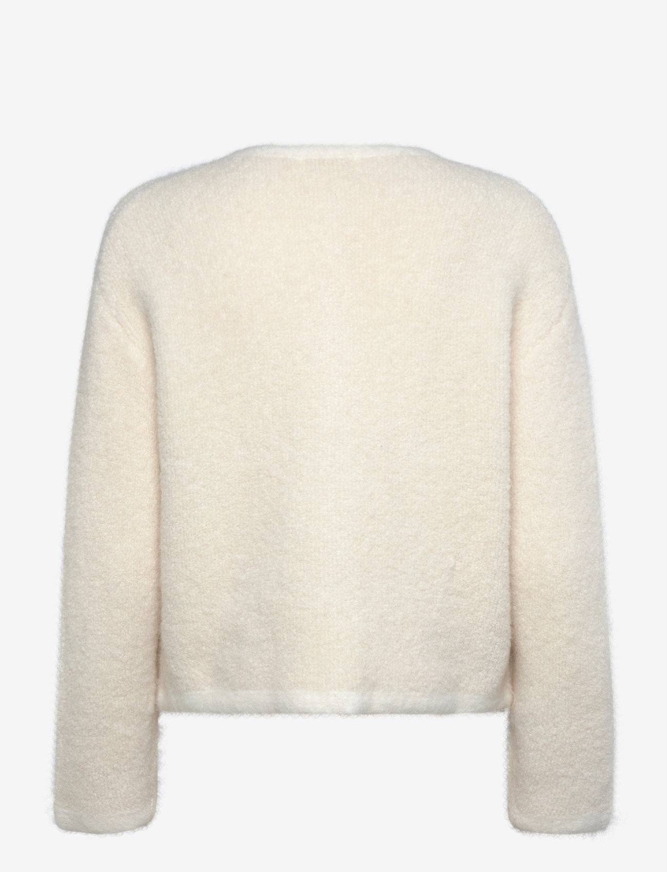 Malina - Carly Wool Blend Cardigan - cardigans - cream - 2