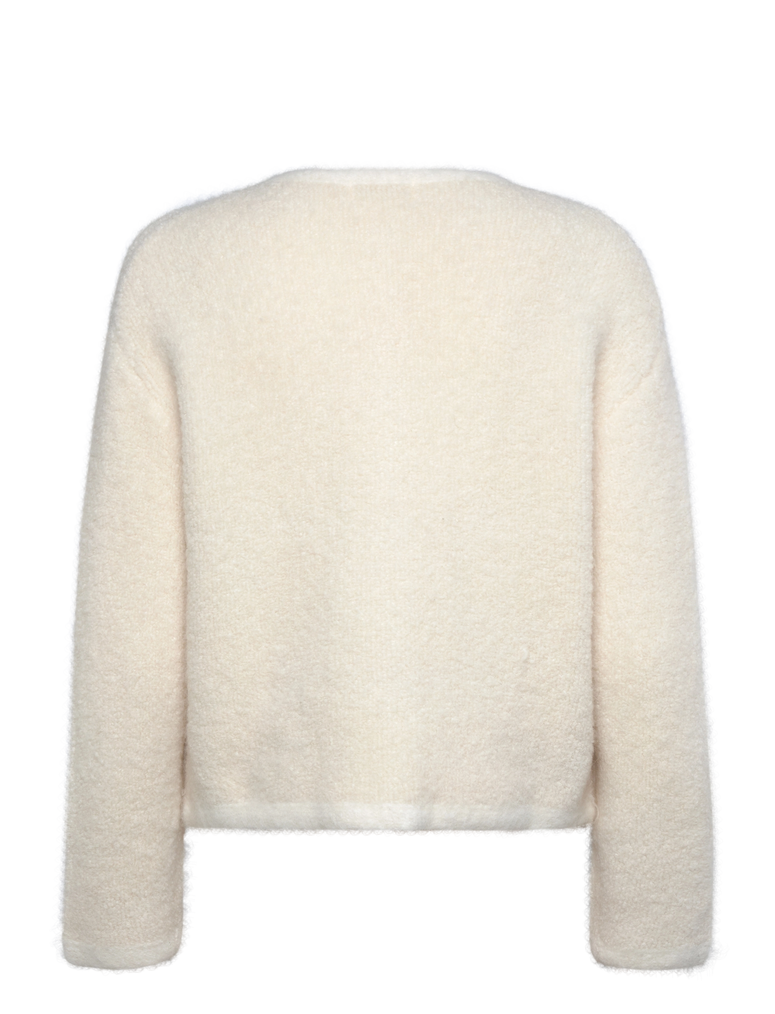 Malina - Carly Wool Blend Cardigan - cardigans - cream - 2