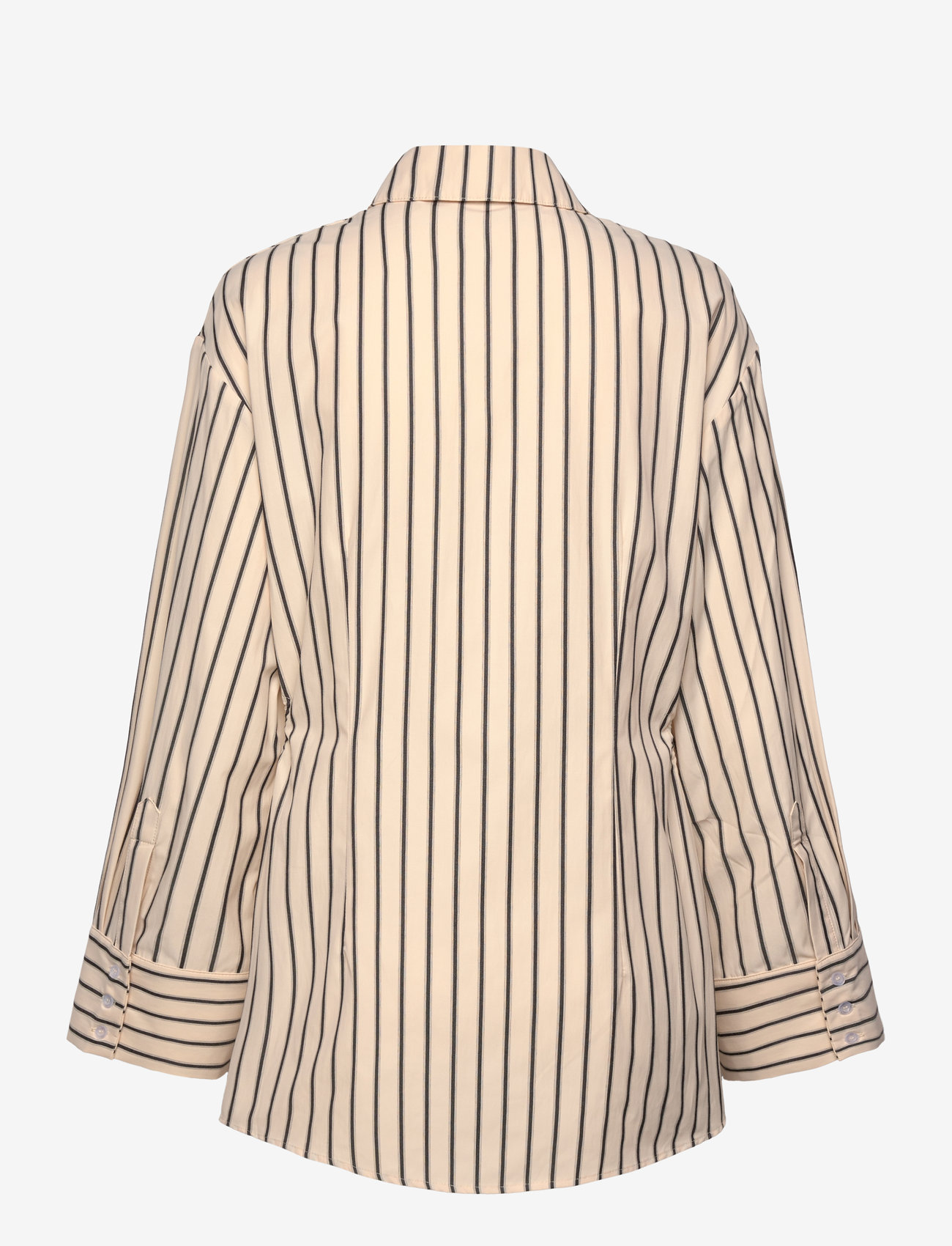 Malina - Eline Cut Out shirt - pikkade varrukatega särgid - black stripe - 2