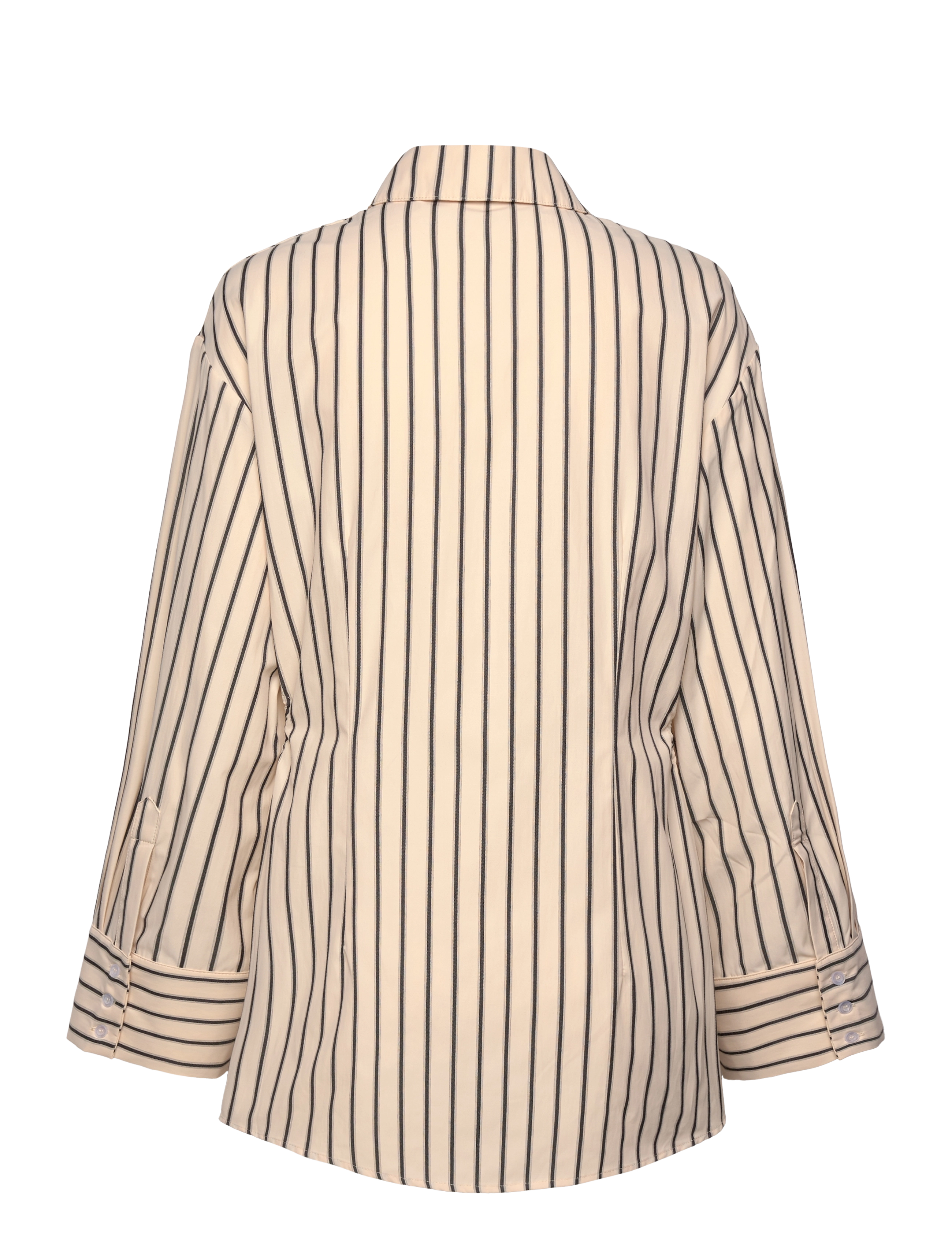 Malina - Eline cut out shirt - langärmlige hemden - black stripe - 2