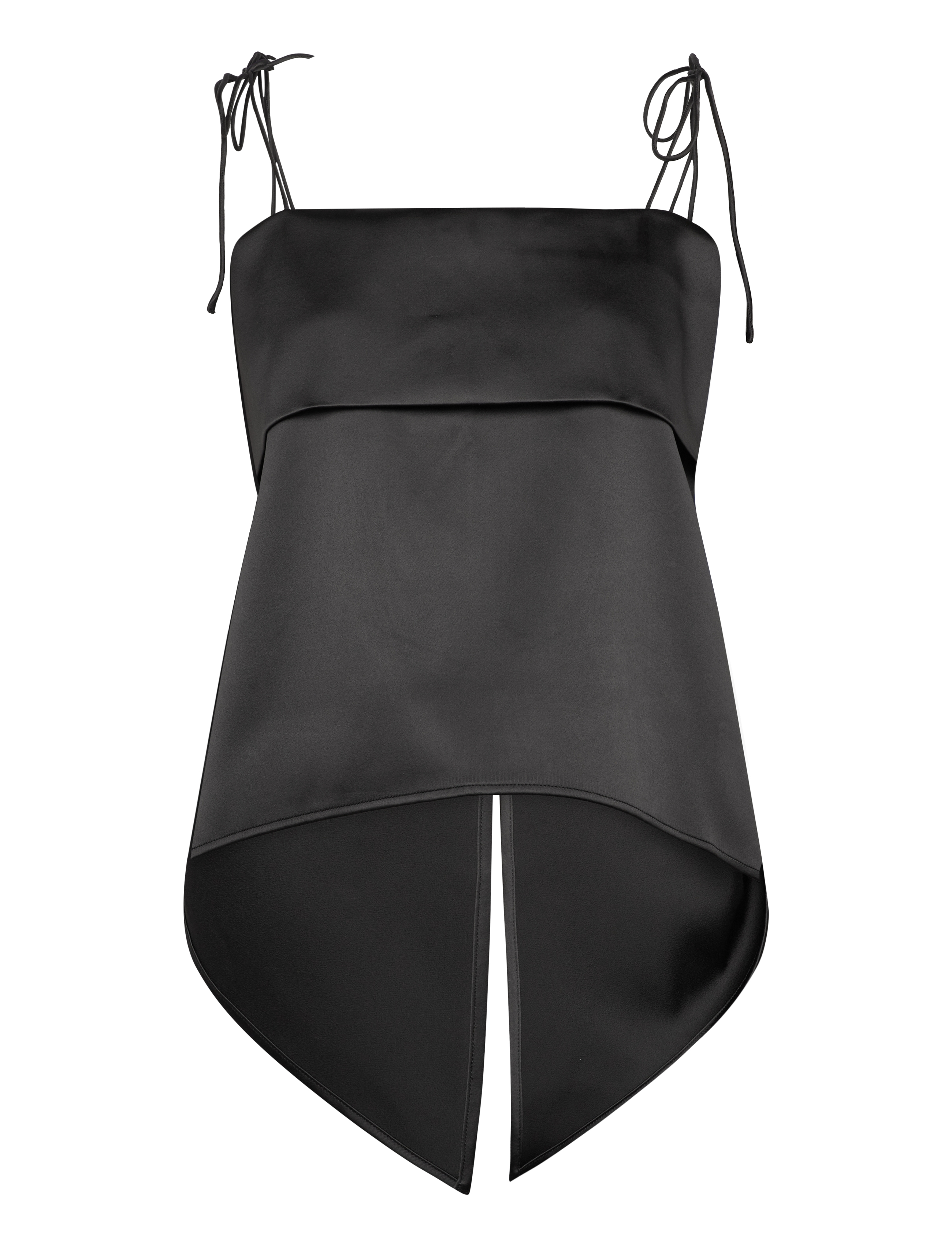 MALINA Mette Open Back Strappy Oberteil Schwarz - M - Damen