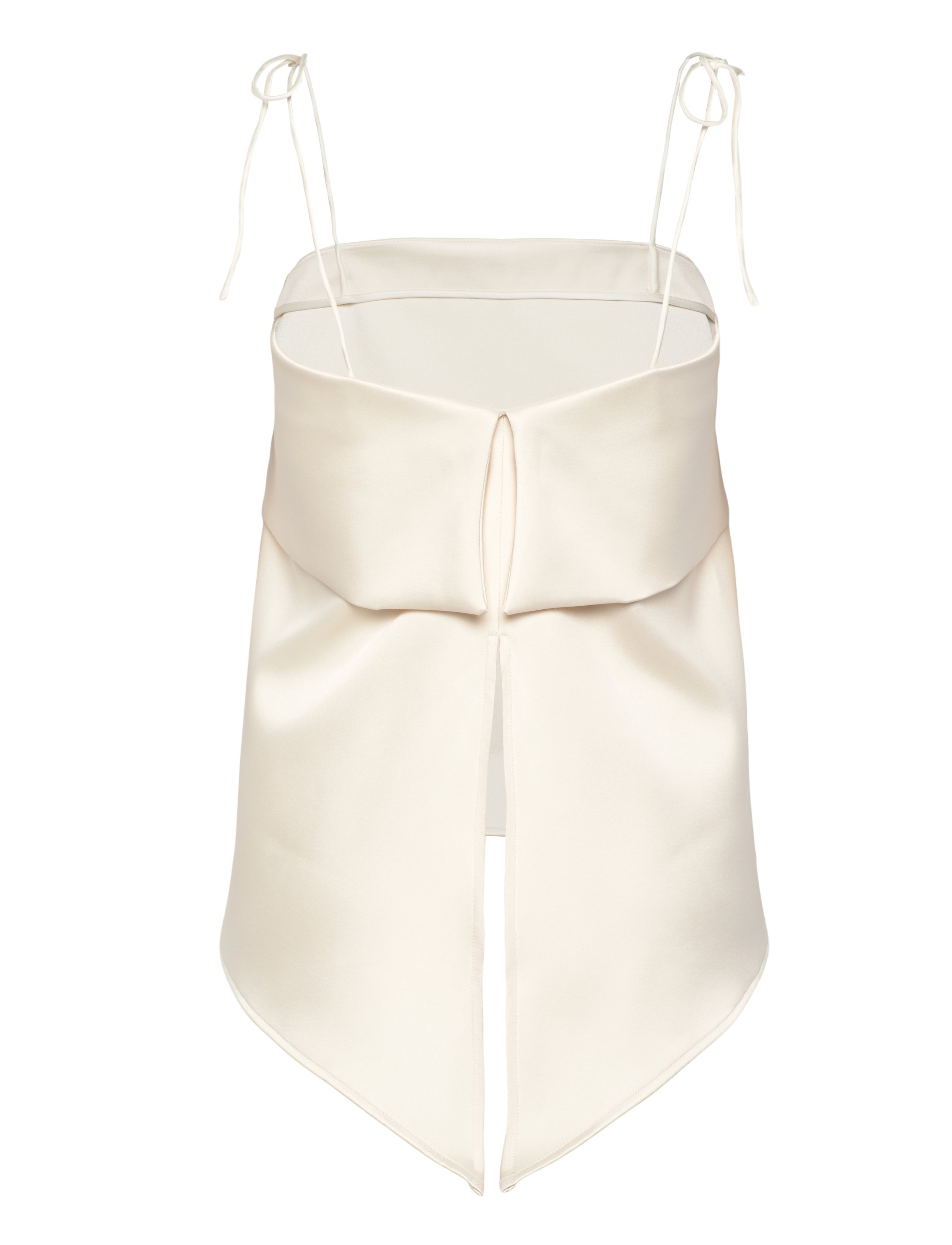 Malina - Mette open back strappy top - Ärmellose blusen - vanilla - 1