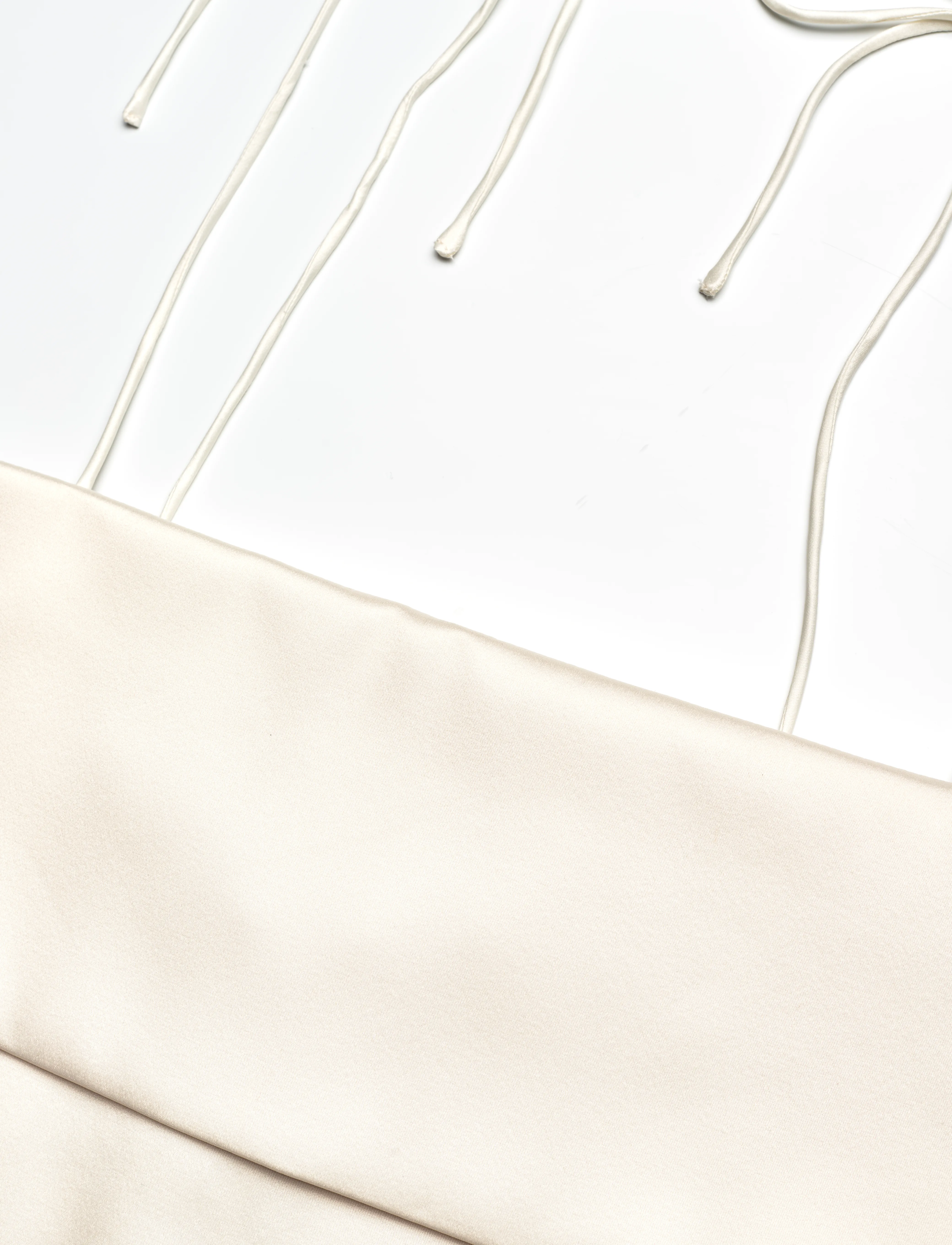 Malina - Mette open back strappy top - Ärmellose blusen - vanilla - 2
