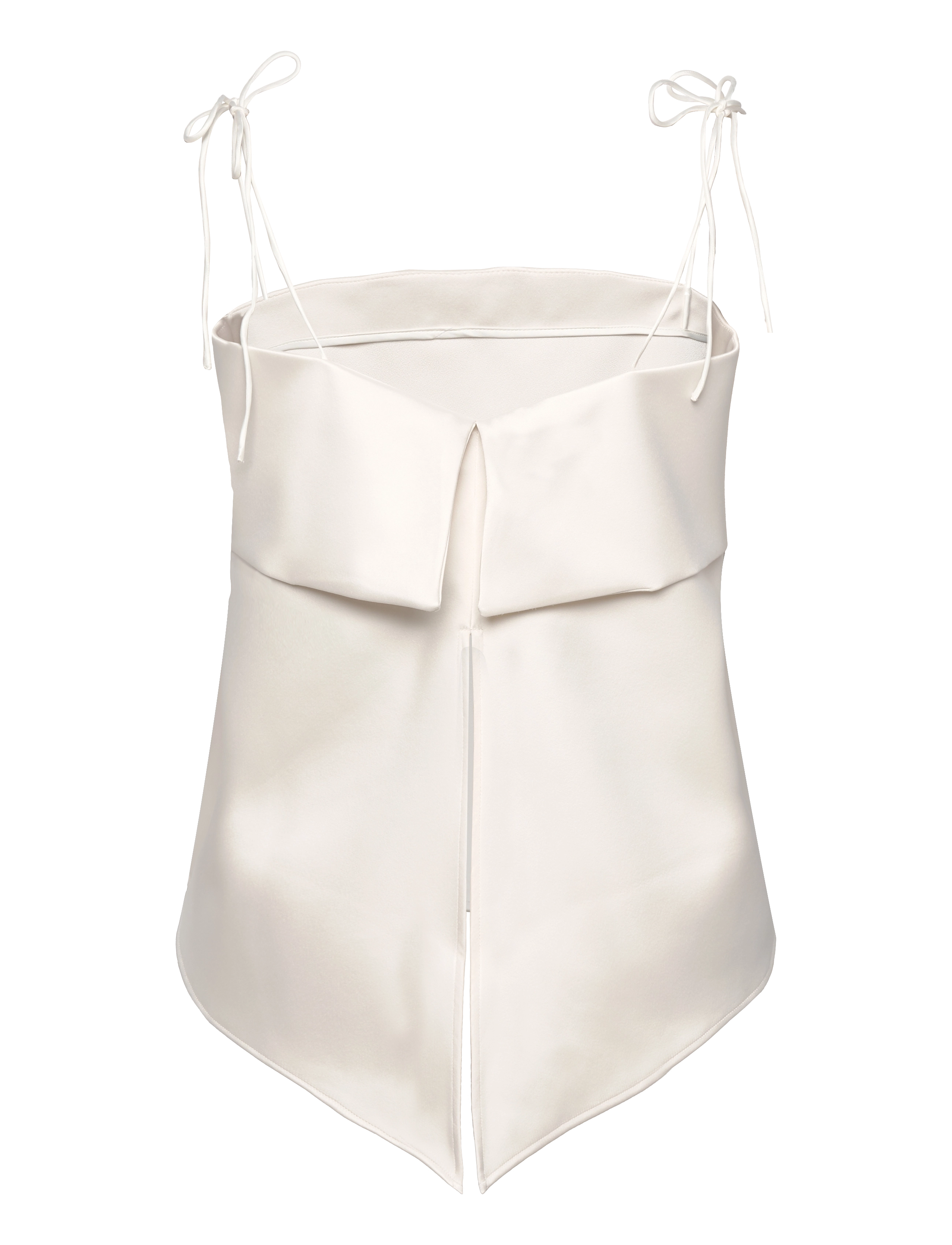 Malina - Mette open back strappy top - Ärmellose blusen - white - 2