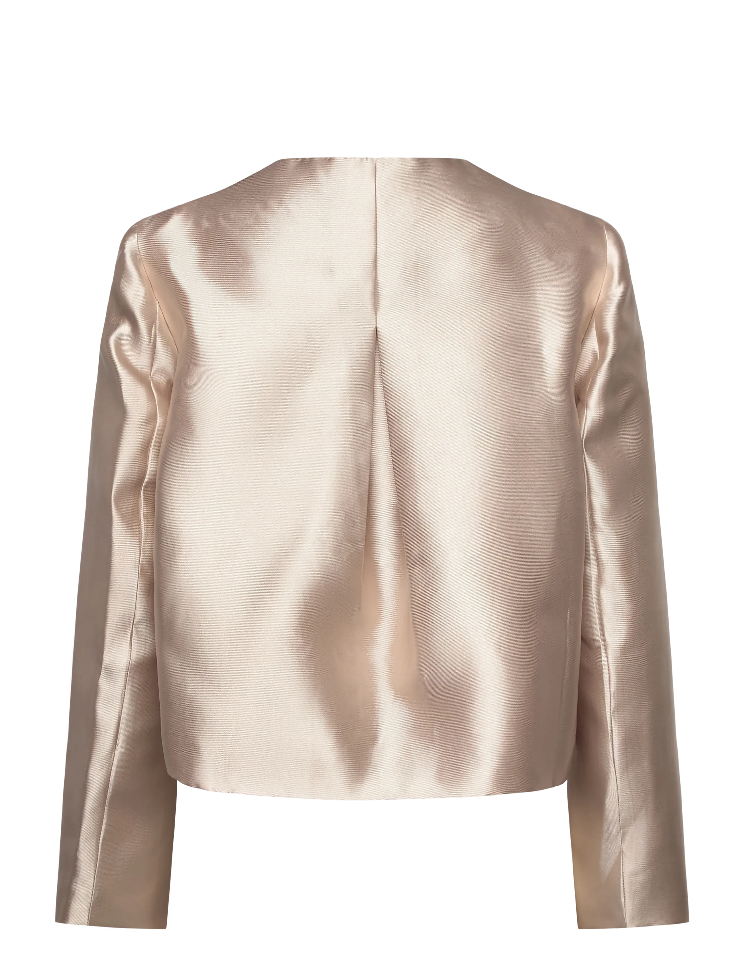 Malina - Ruthie Cropped Long Sleeve Blouse - blouses à manches longues - soft beige - 2
