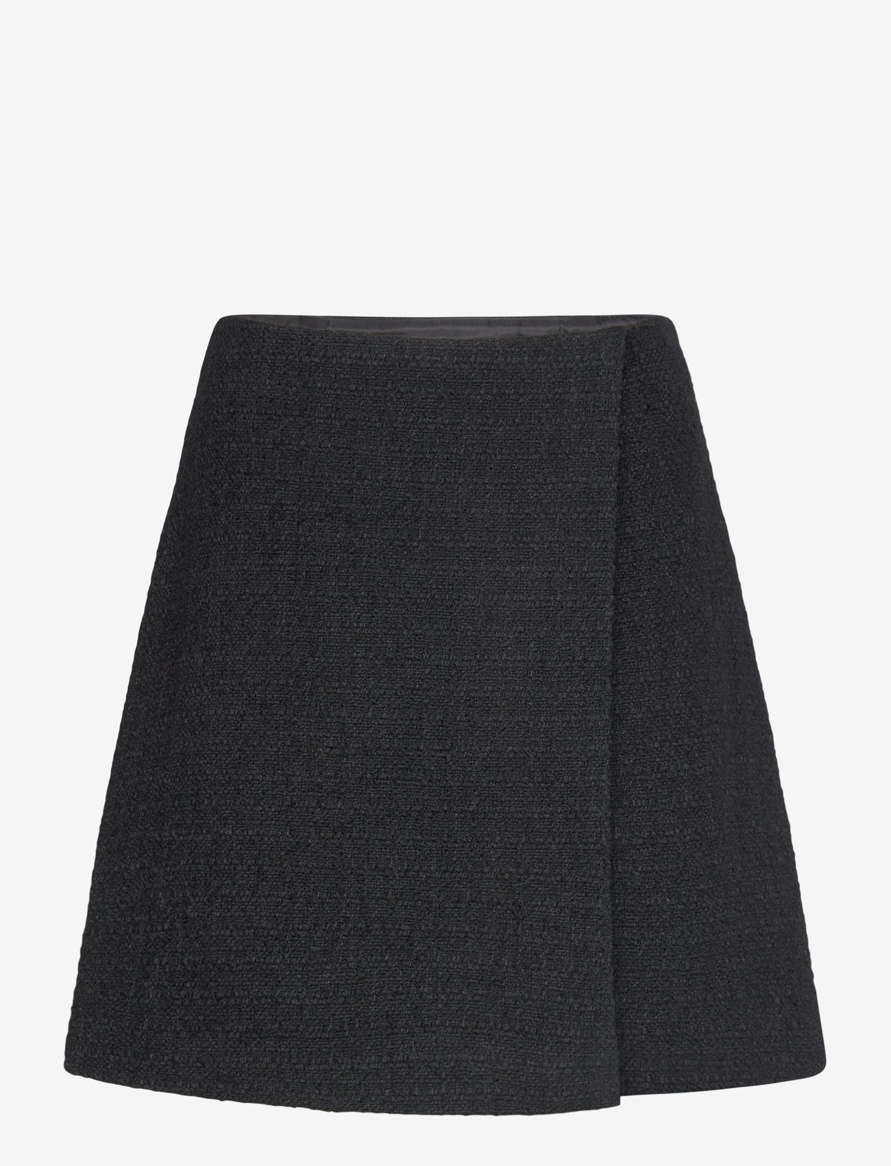 Malina - Farrah boucle mini skirt - wickelröcke - black - 1