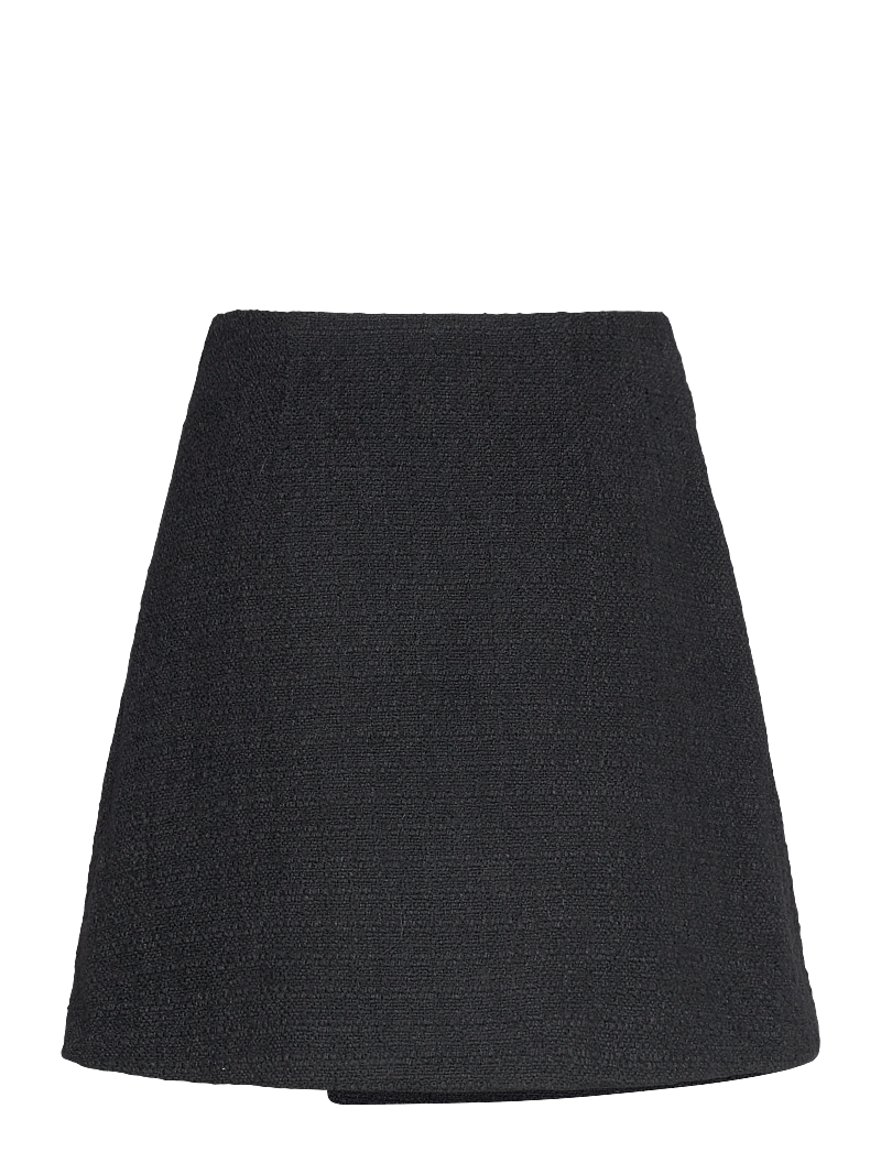 Malina - Farrah boucle mini skirt - wickelröcke - black - 2