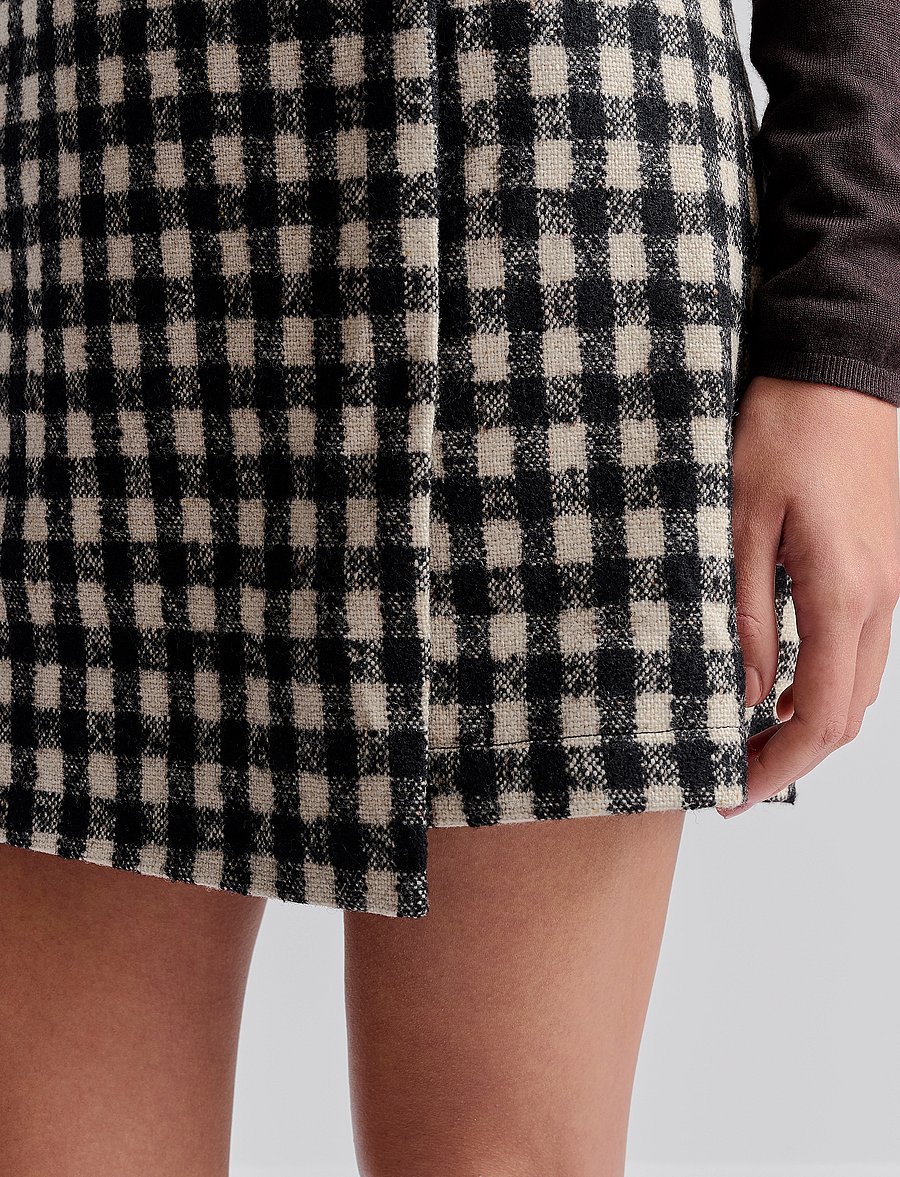 Malina - Farrah boucle mini skirt - black - 5