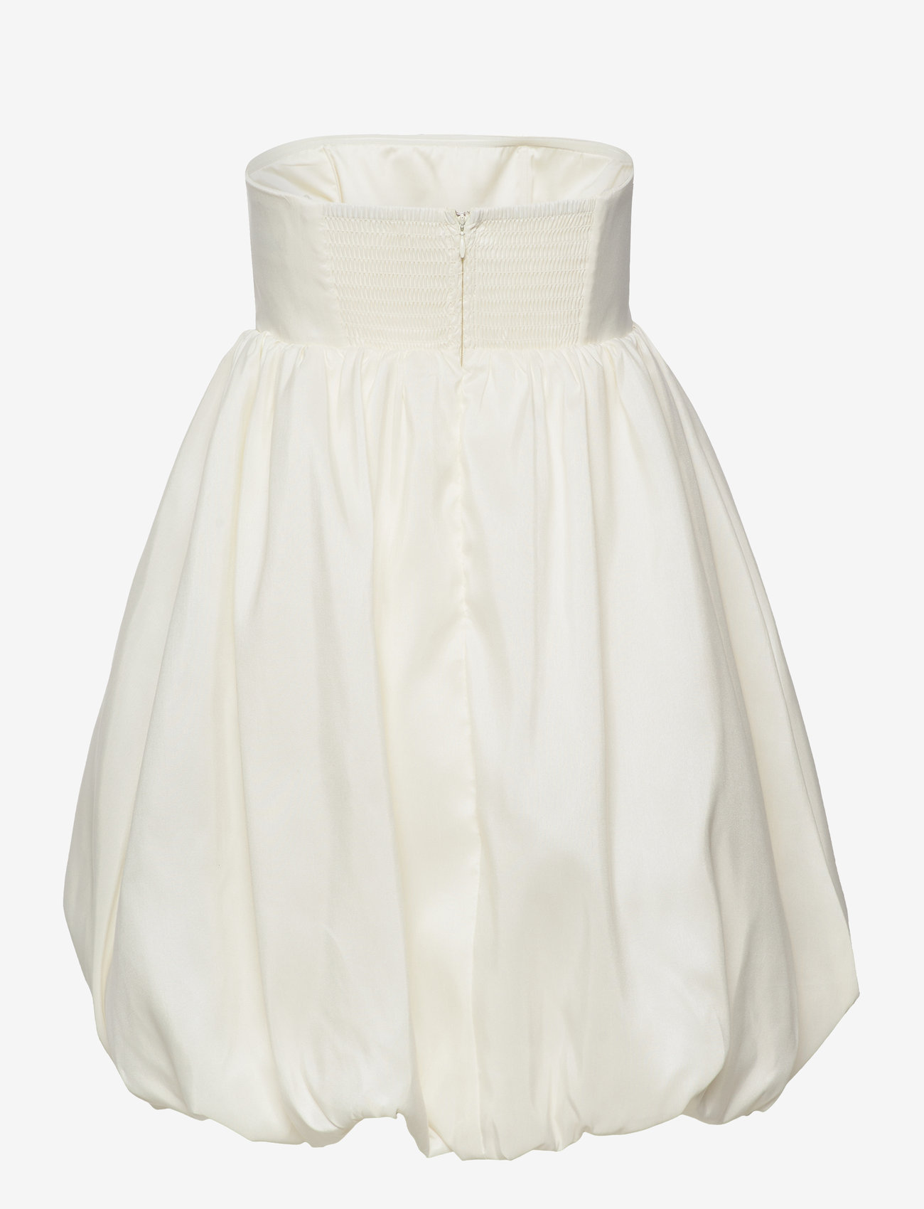 Malina - Isolde strapless bubble mini dress - party dresses - white - 1