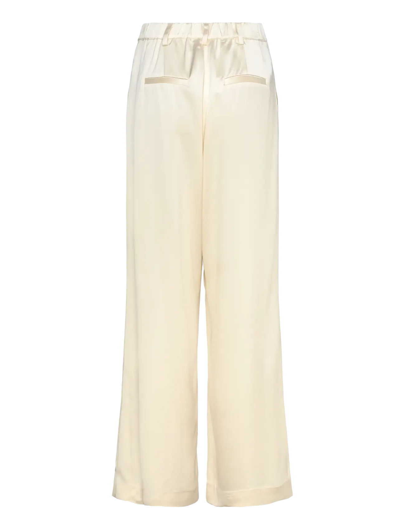 Sarah Elastic Waist Satin Pants 2