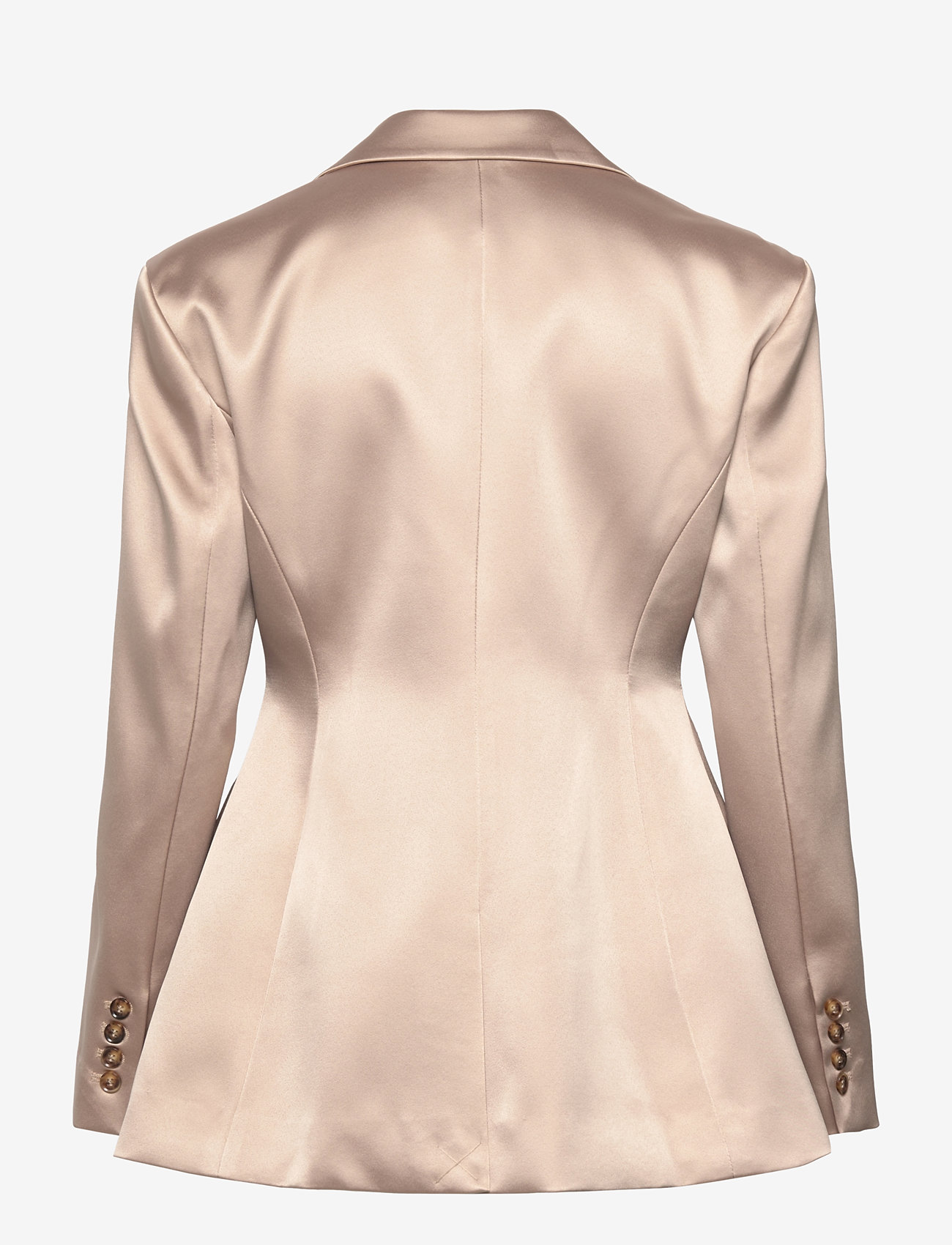 Malina - Ella tailored peplum blazer - vienaeiliai švarkai - champagne - 2
