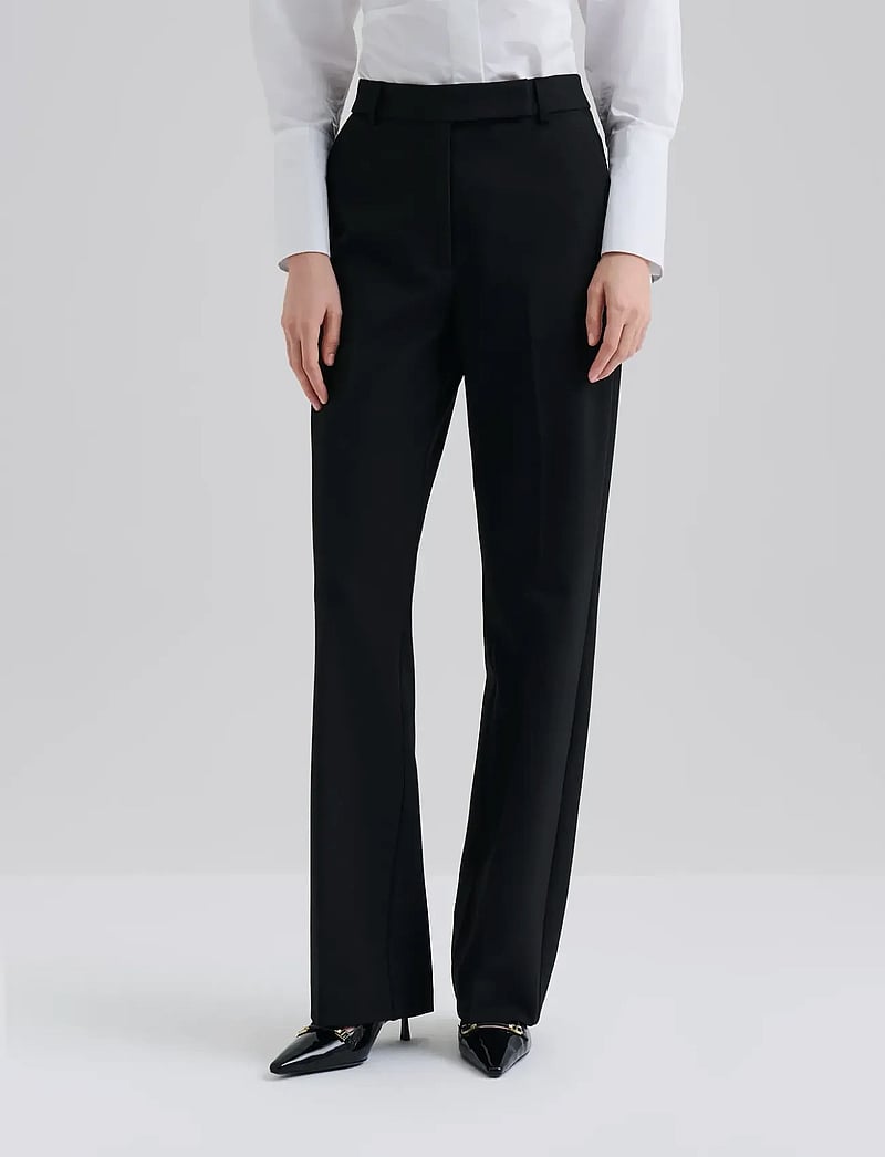 Malina - Betty High Rise Straight pants - formell - black - 0