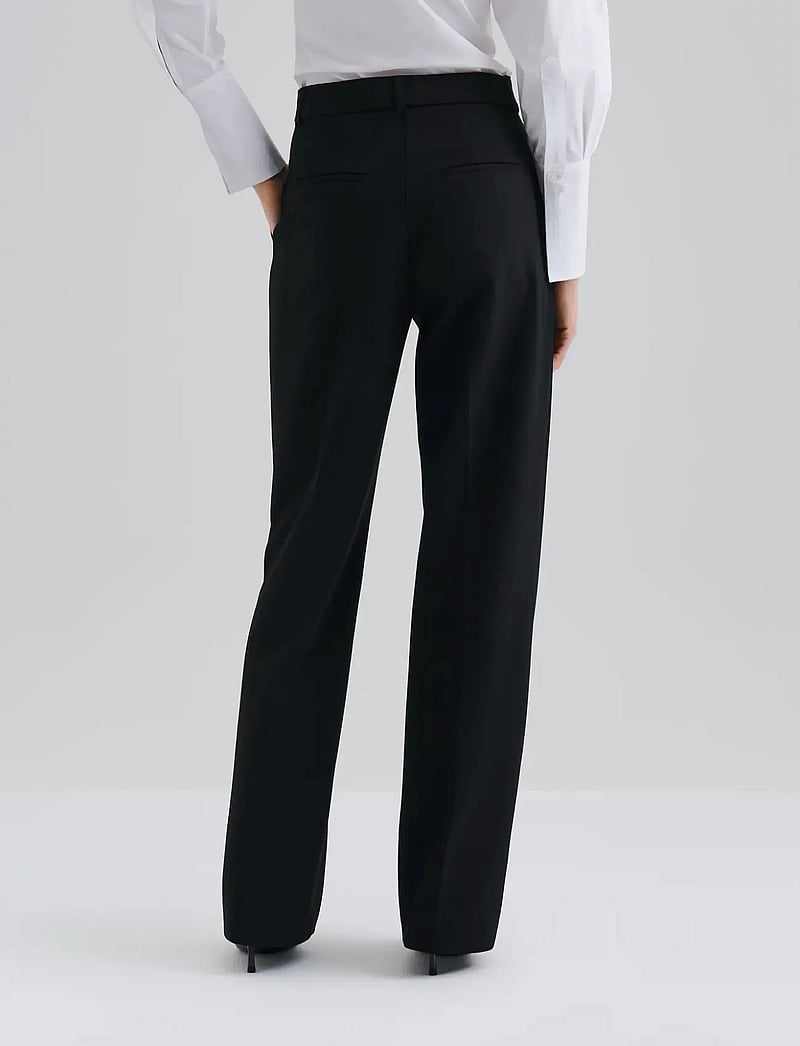 Malina - Betty High Rise Straight pants - formell - black - 2