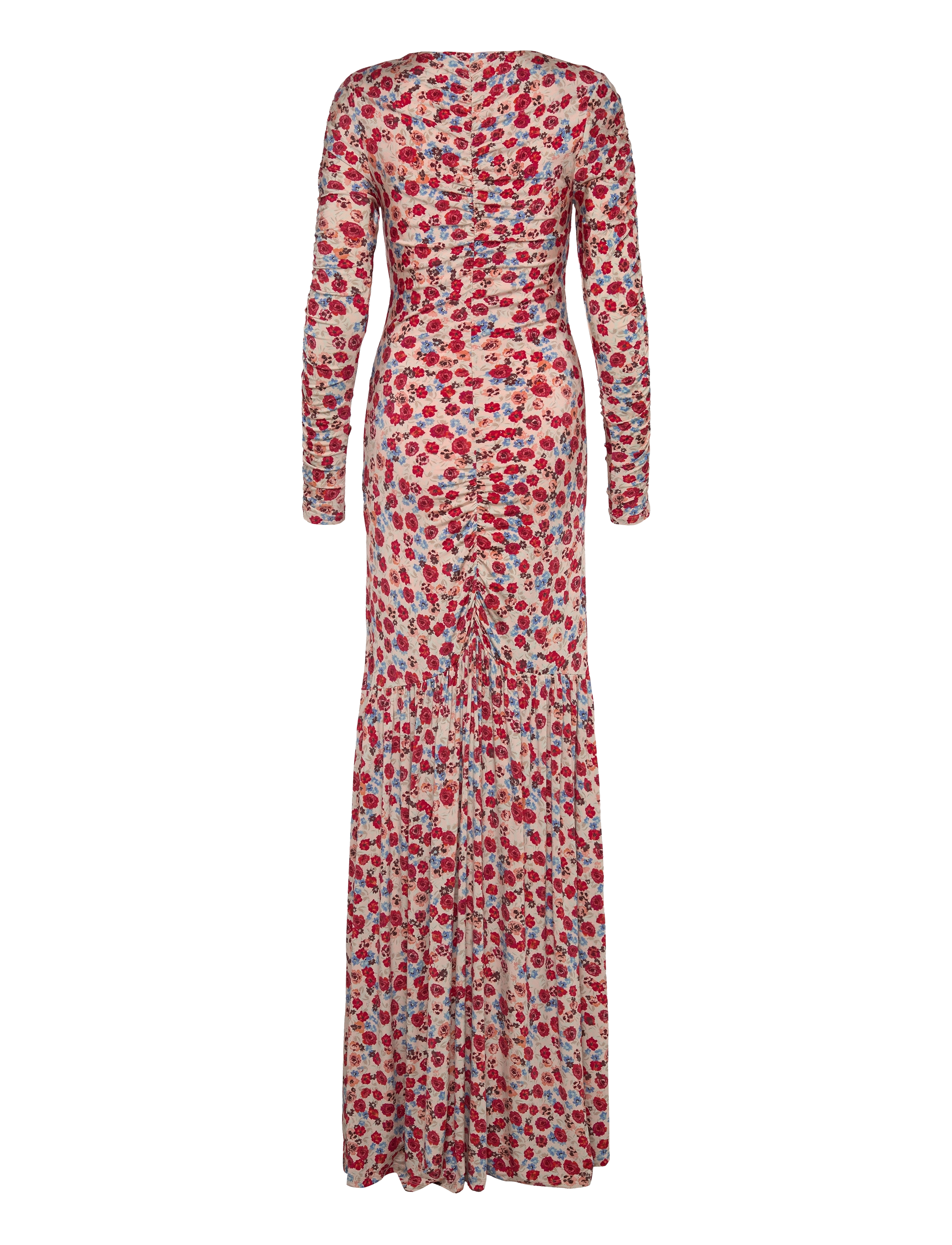 Malina - Danielle draped jersey maxi dress - multi coloured - 2