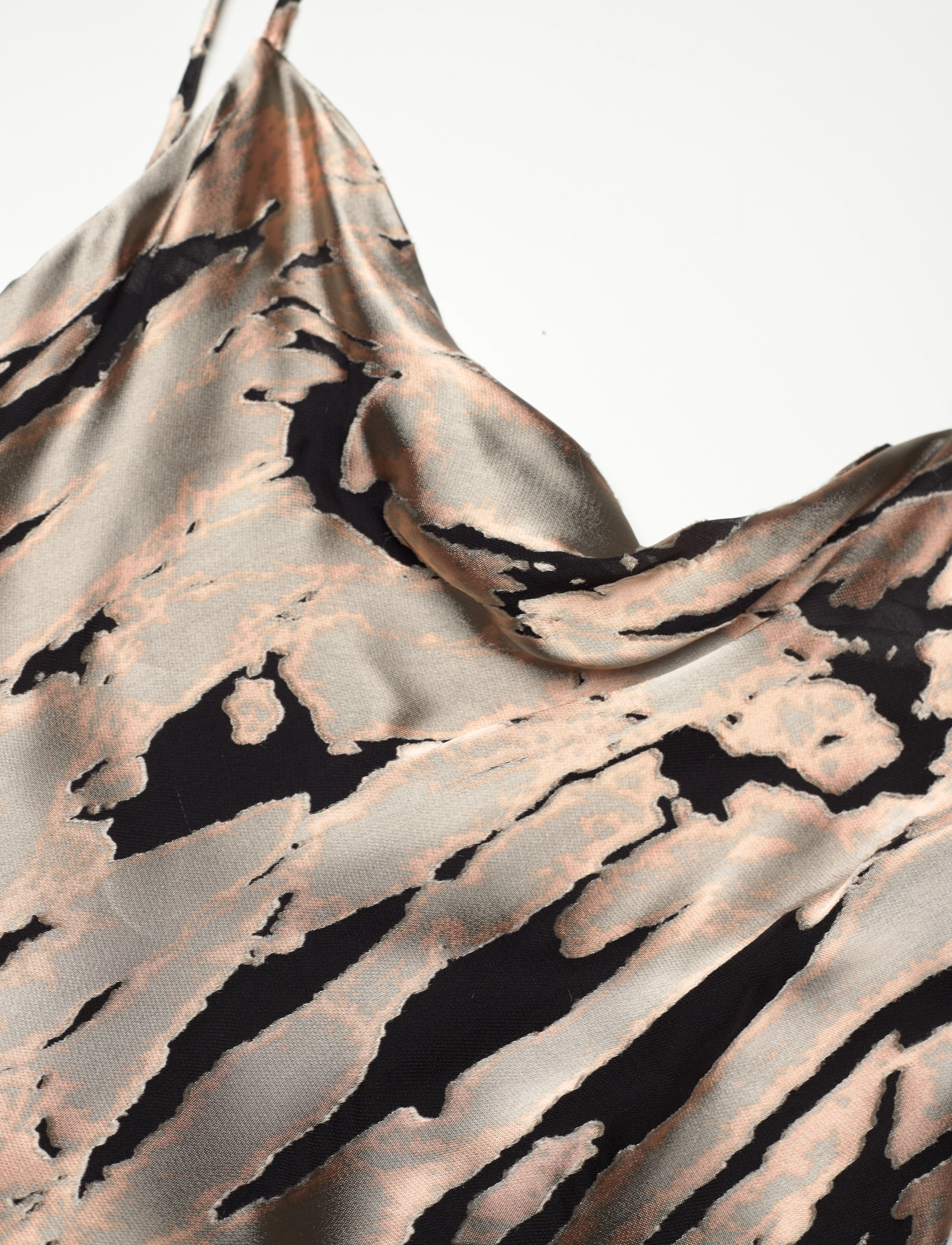 Malina - Harley silk blend slip maxi dress - party wear at outlet prices - multi coloured - 5