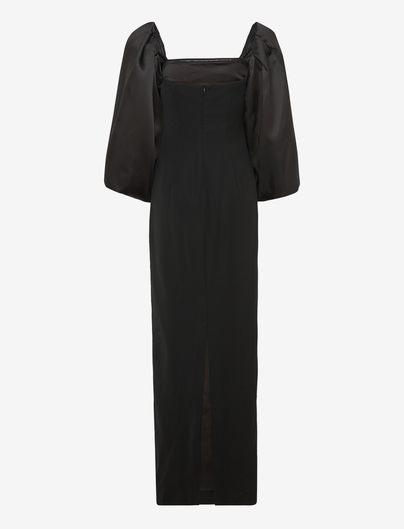 Malina - Helena pouf sleeve maxi dress - evening dresses - black - 2
