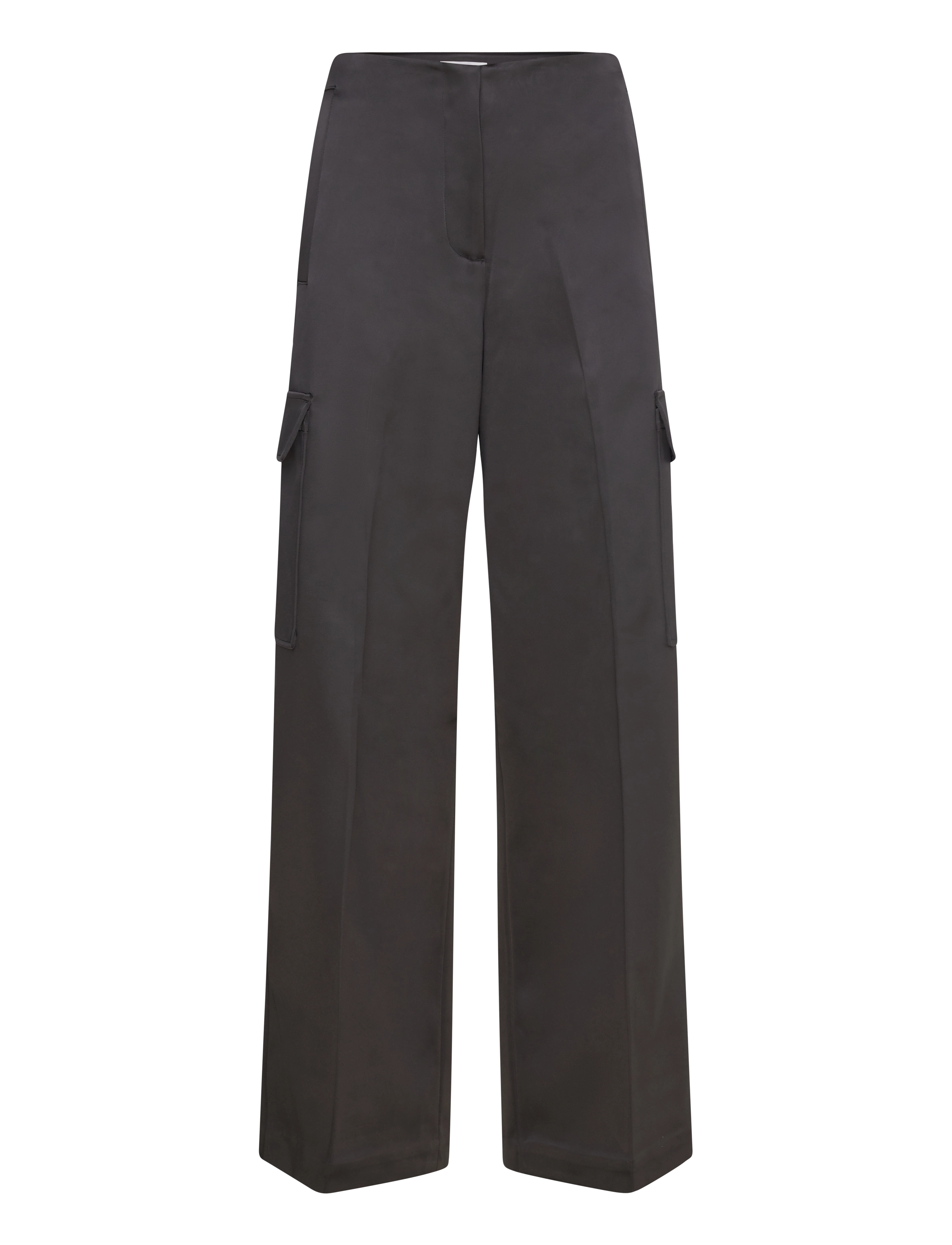 Malina - Madilyn mid high rise cargo pants - black - 1