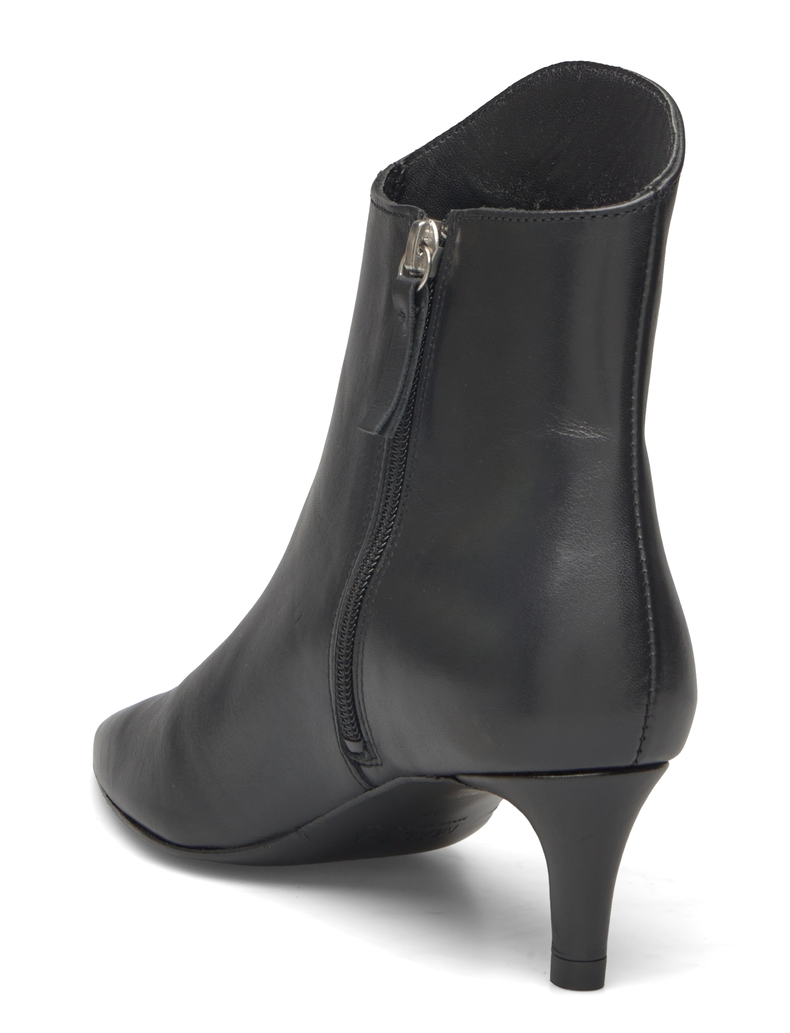 Malina - Izzie kitten heel ankle boots - stiefeletten mit absatz - black - 3