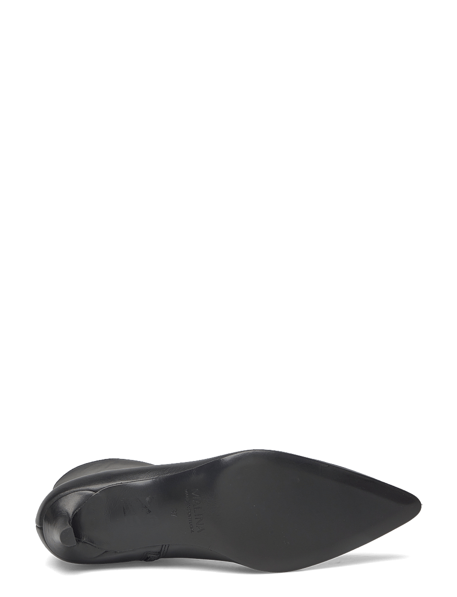 Malina - Izzie kitten heel ankle boots - kontsaga poolsaapad - black - 5