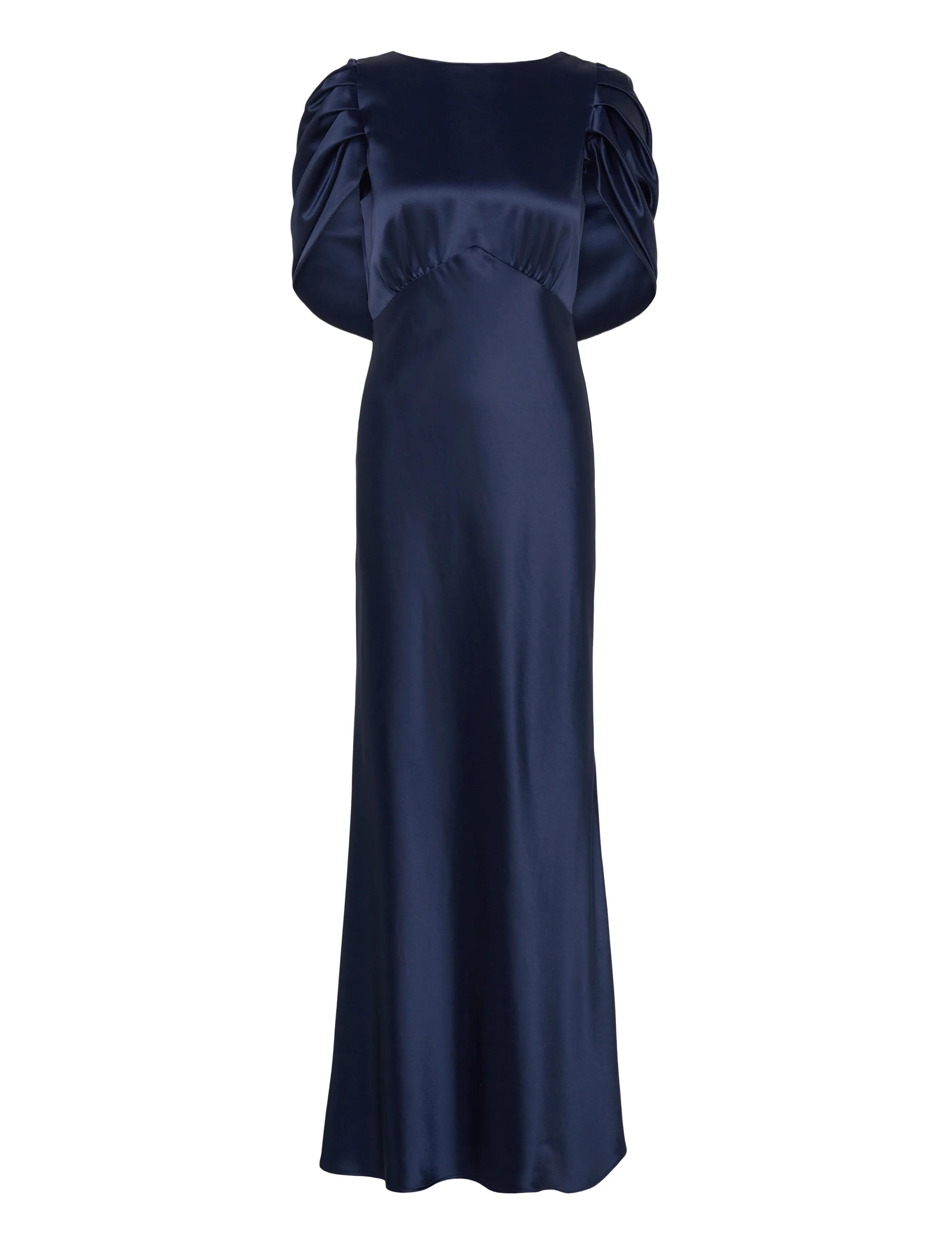 Malina Louise Draped Back Maxi Dress - Maxi kjoler - DARK BLUE / navy