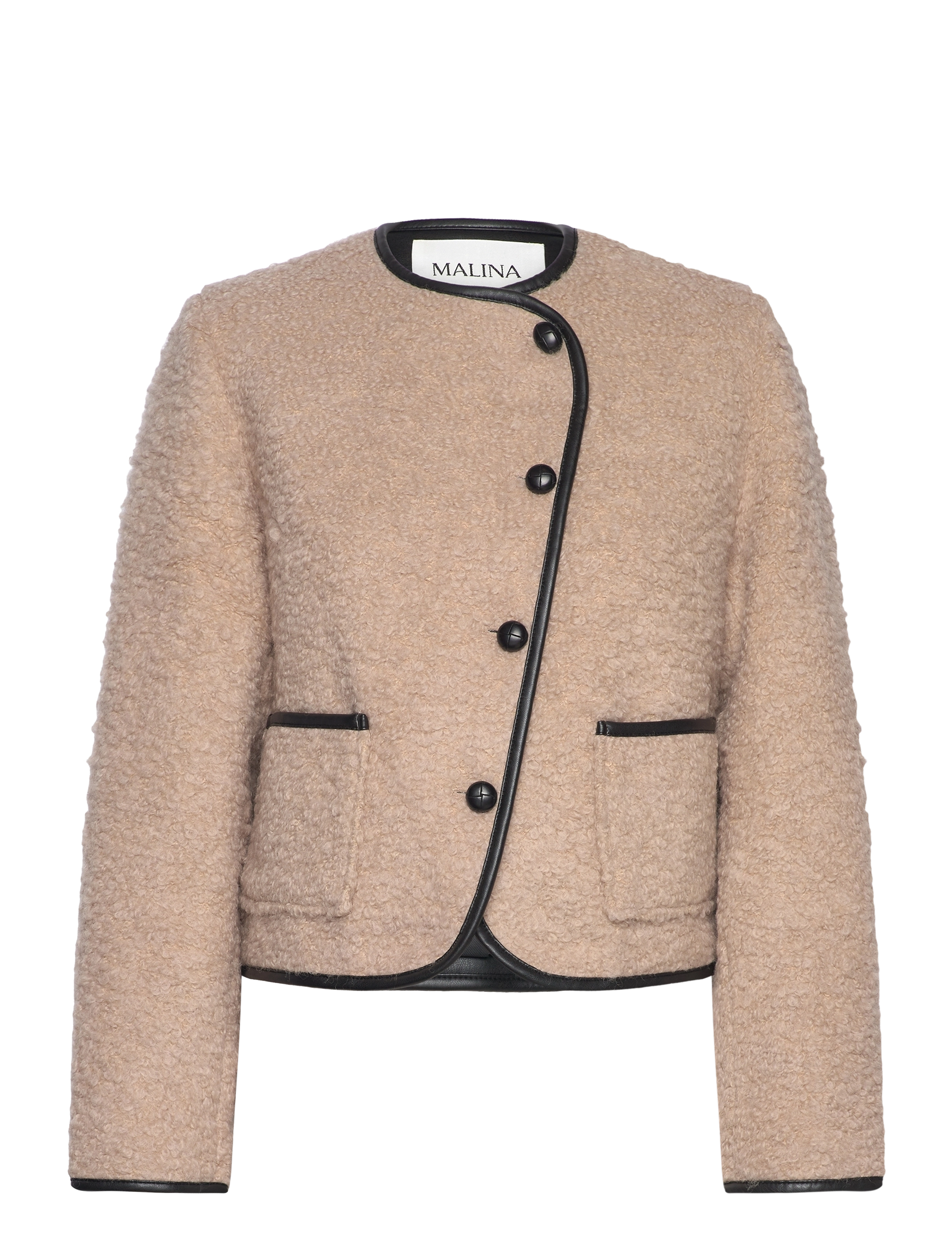 Malina Nylah wool blend jacket - Pintsakud - BEIGE / beige
