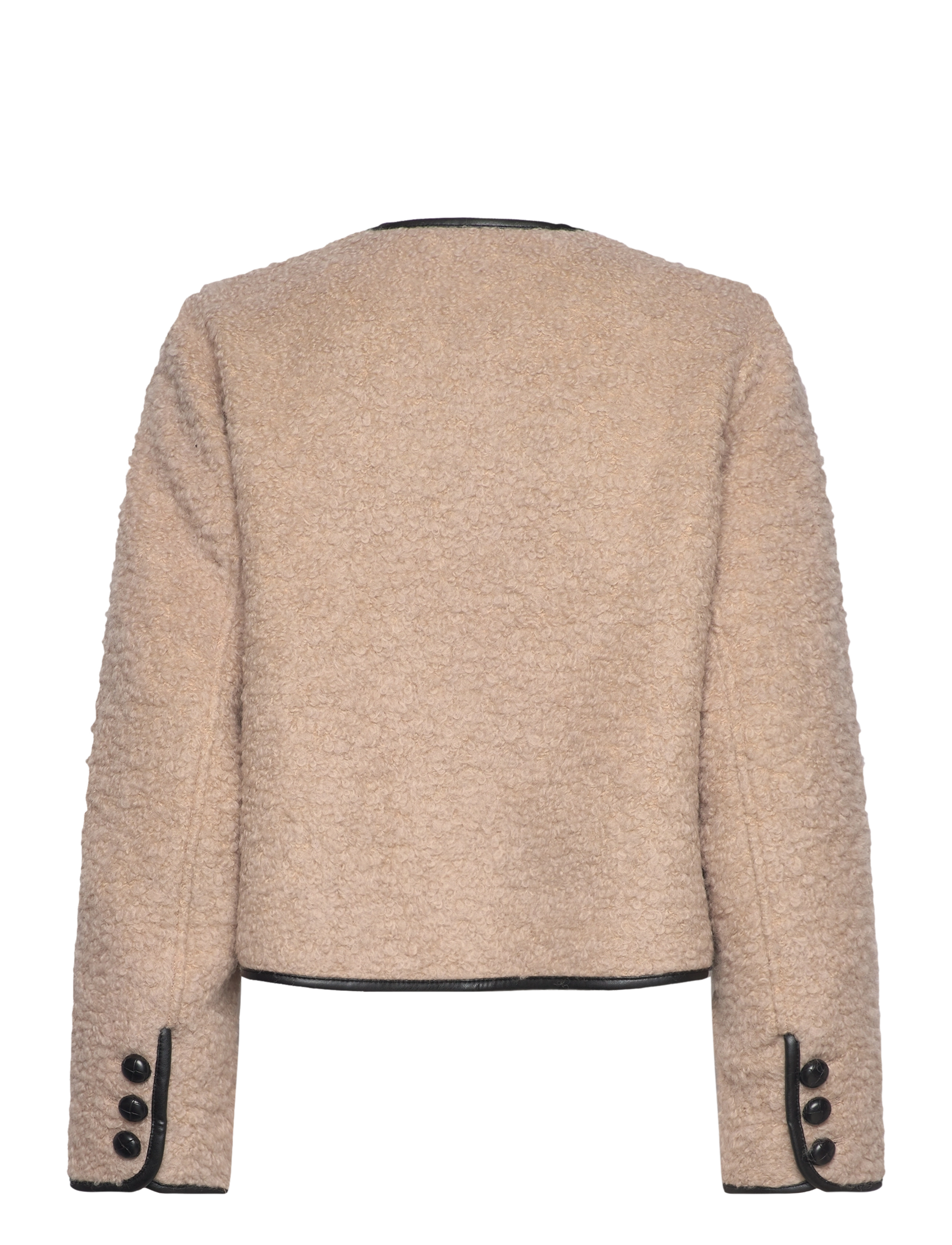 Malina - Nylah Wool Blend jacket - wolljacken - beige - 2