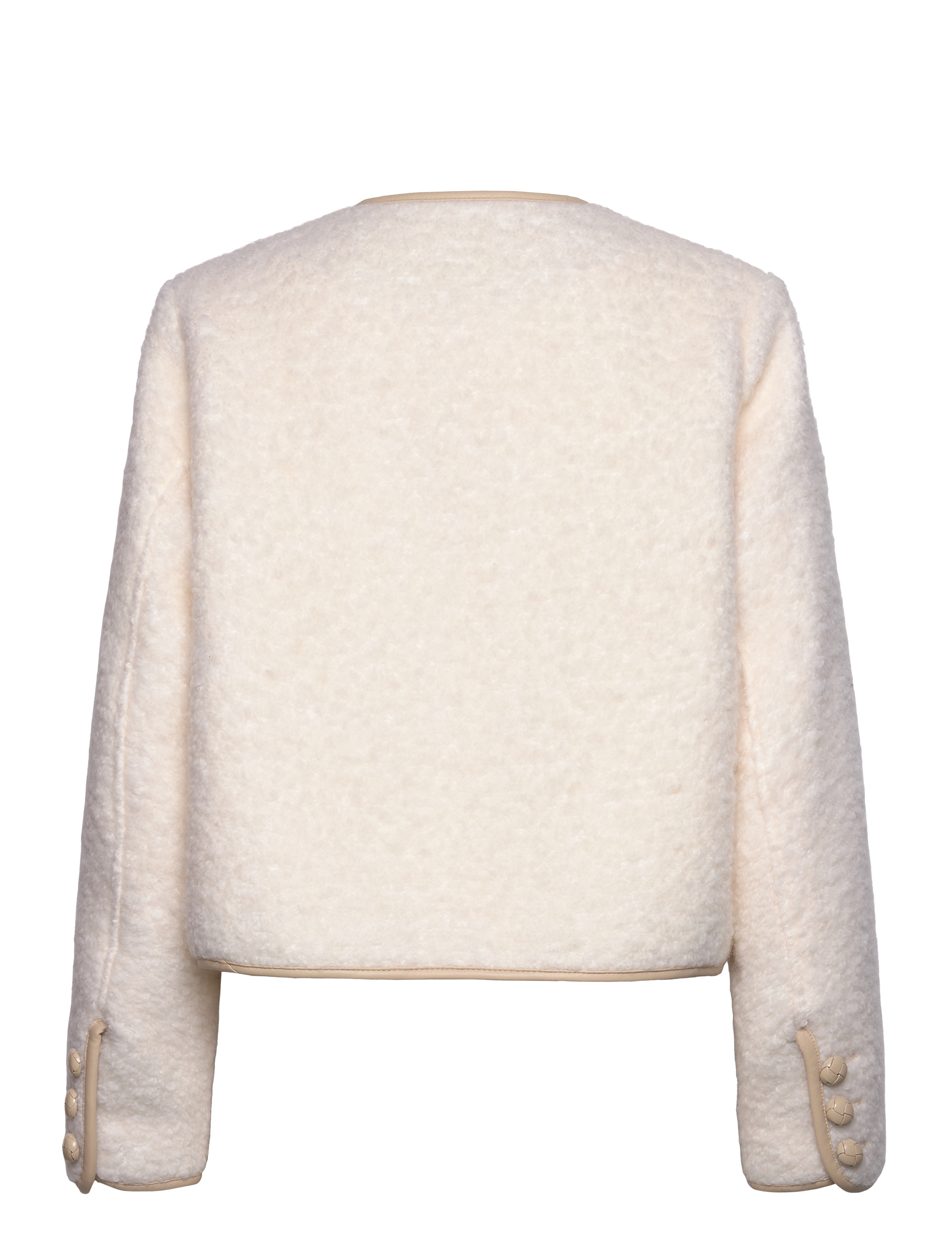 Malina - Nylah Wool Blend jacket - outerwear - cream - 2