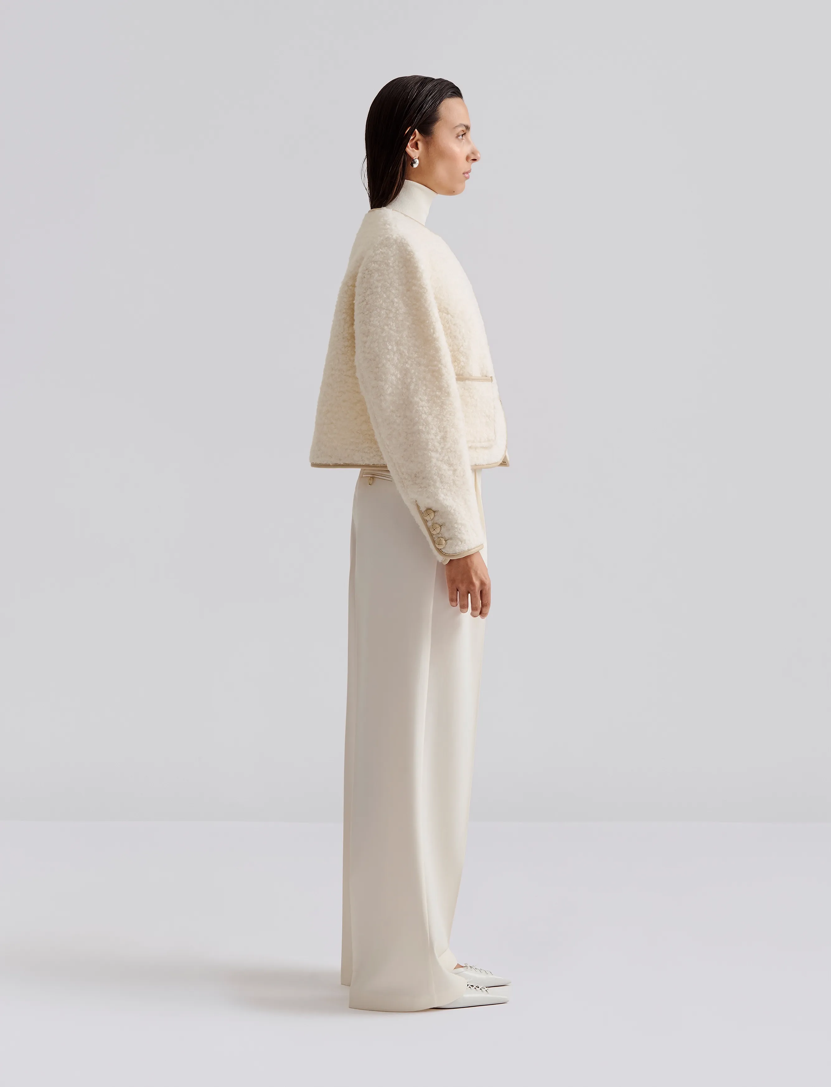 MALINA Nylah Wool Blend Jacket kavajer & blazers dam – bild 5