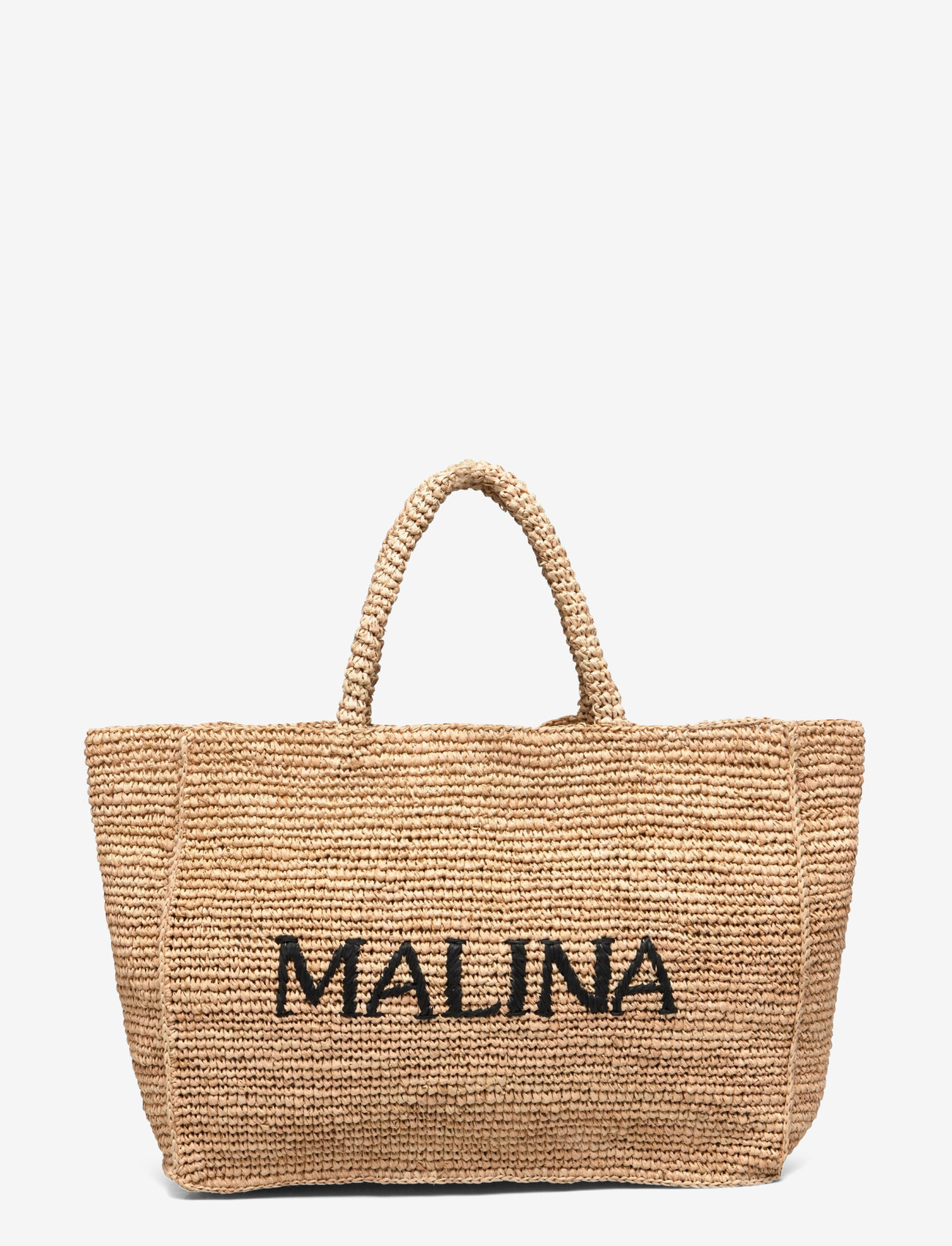 Malina - Malina raffia tote bag - raffia - 1