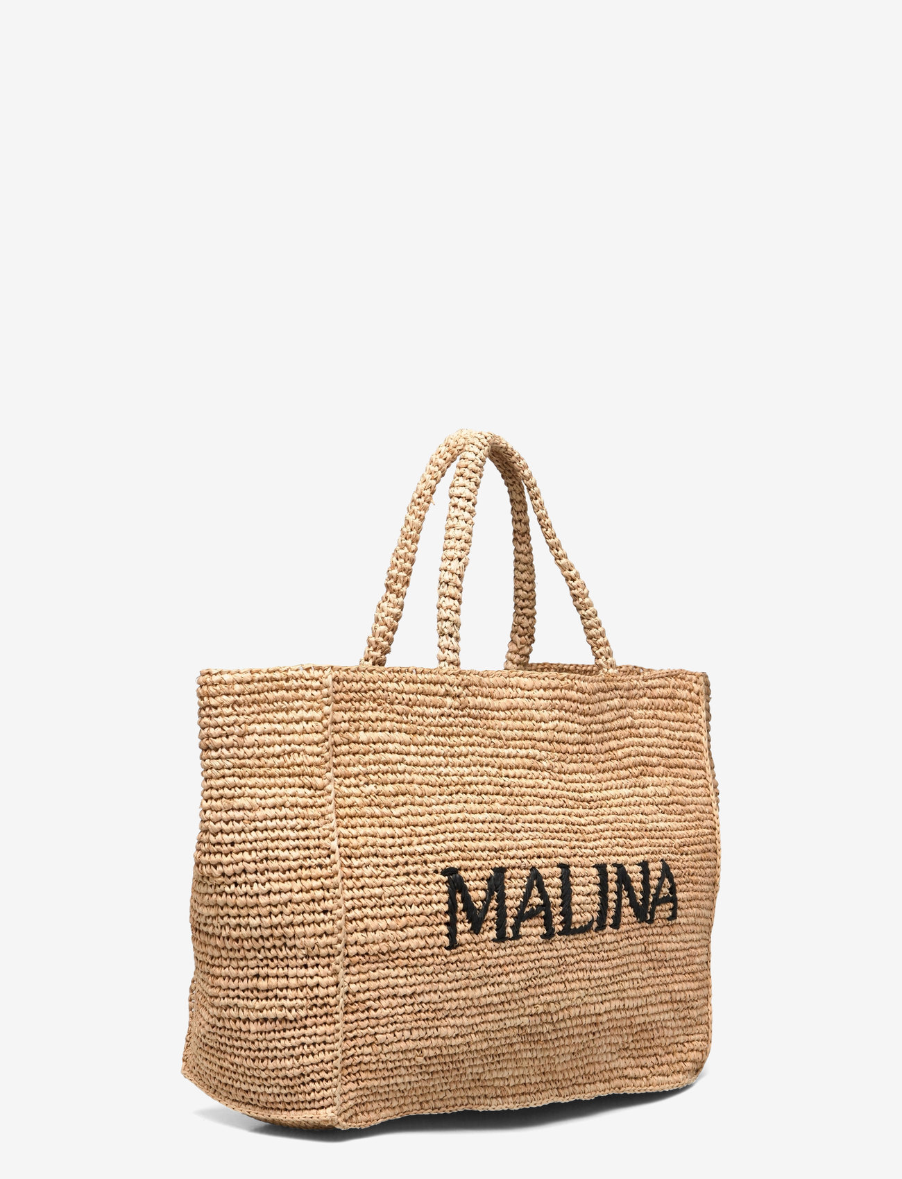 Malina - Malina raffia tote bag - raffia - 3