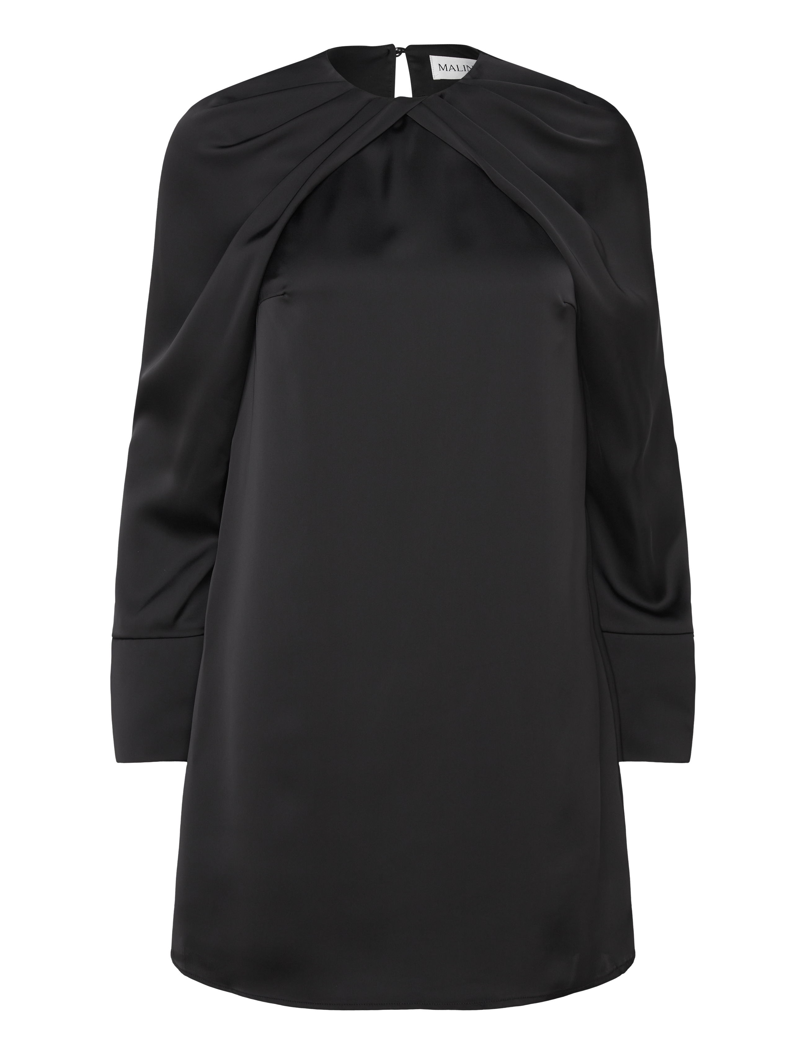 MALINA Evie Straight Fit Mini Kleid Schwarz - 44 - Damen