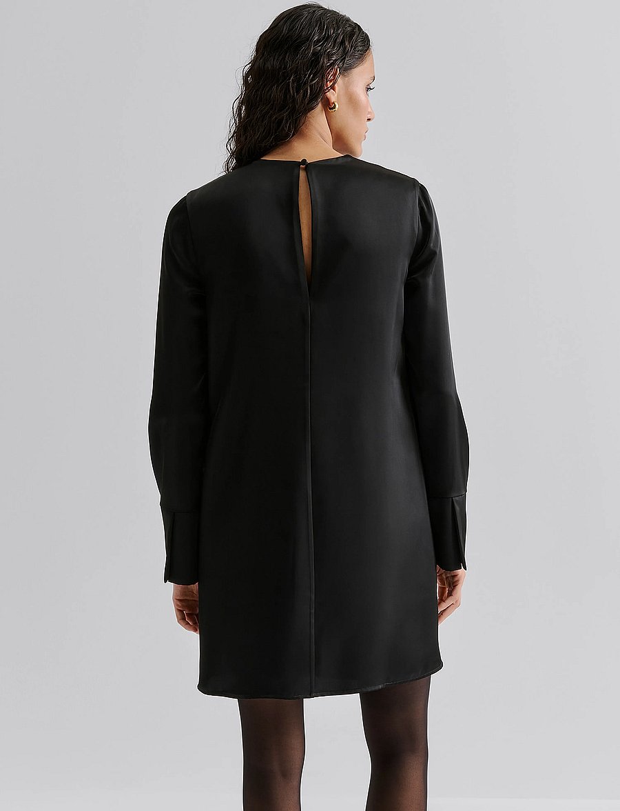 Malina - Evie straight fit mini dress - partykleider - black - 5