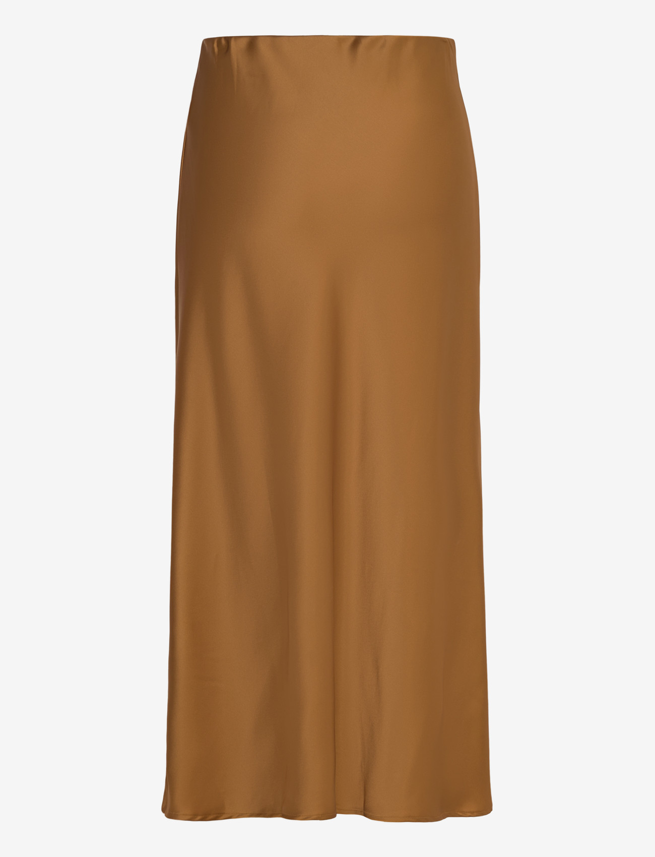 Malina - Aubree Satin Midi Skirt - amber - 2