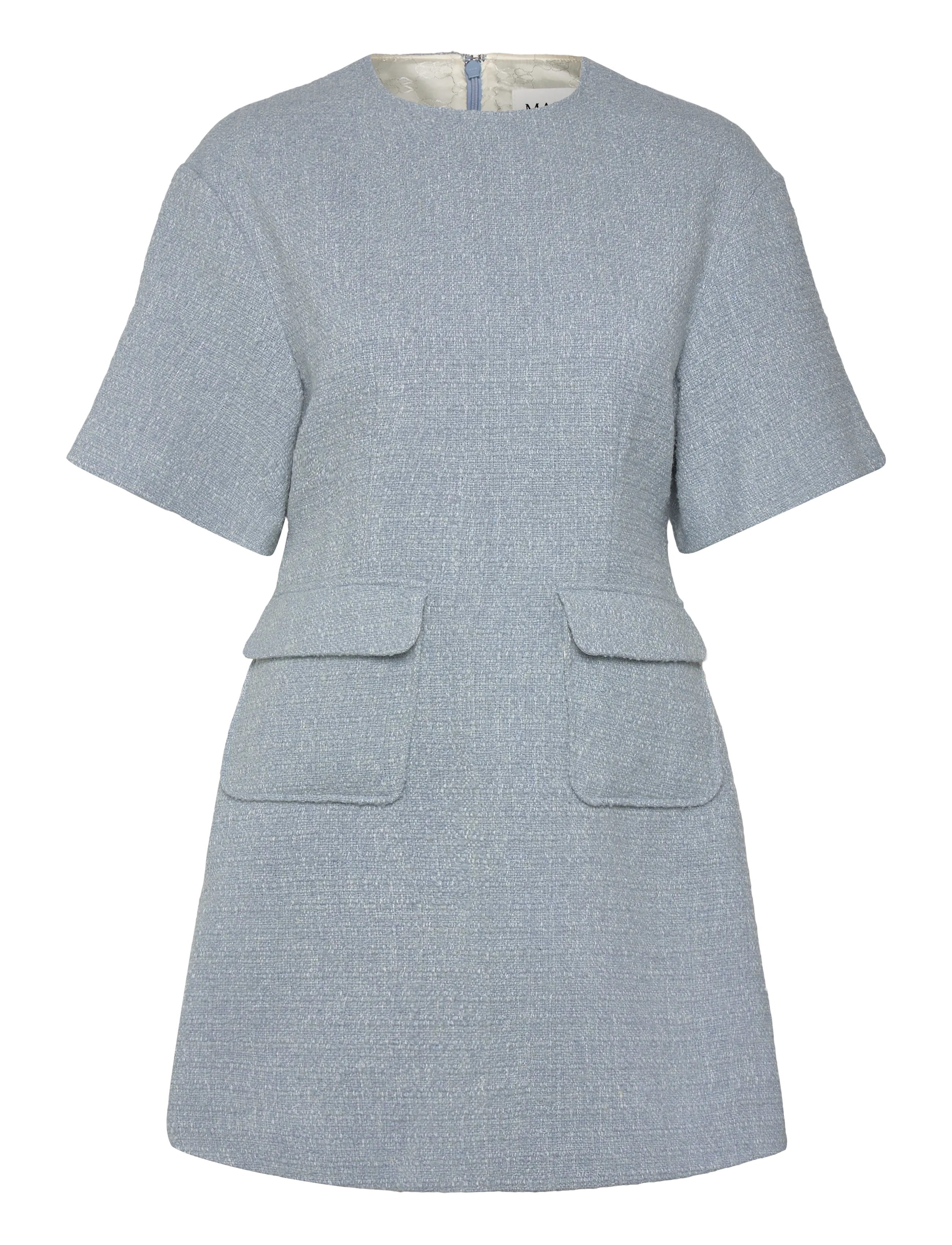 MALINA Rayna Boucle Mini Kleid Blau - XL - Damen
