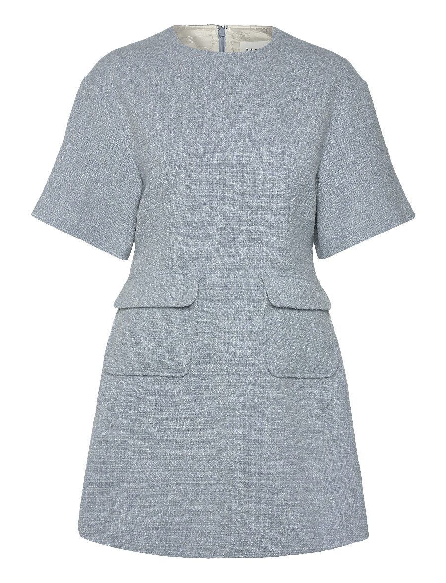 Malina - Rayna Boucle Mini Dress - robes courtes - sky - 1