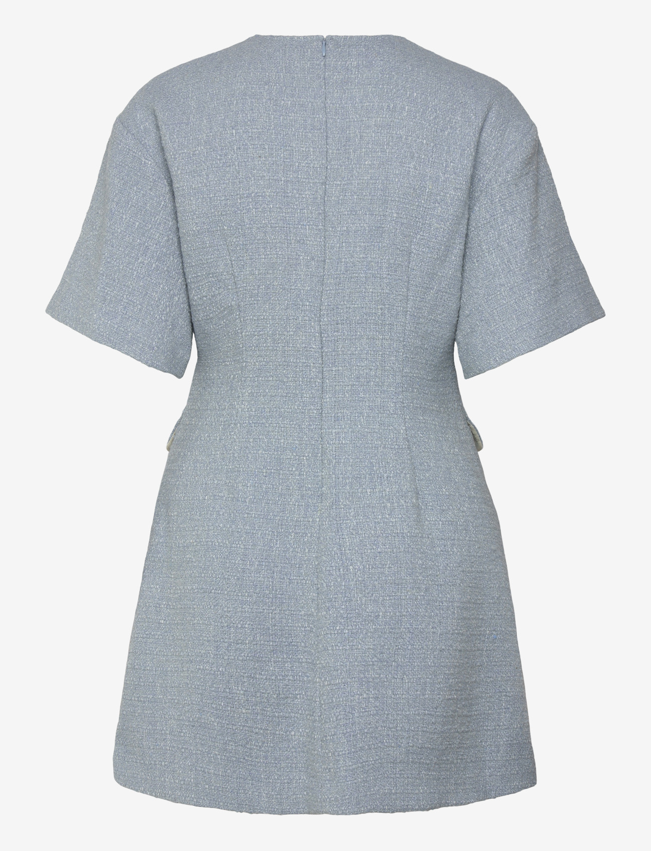 Malina - Rayna Boucle Mini Dress - korta klänningar - sky - 2
