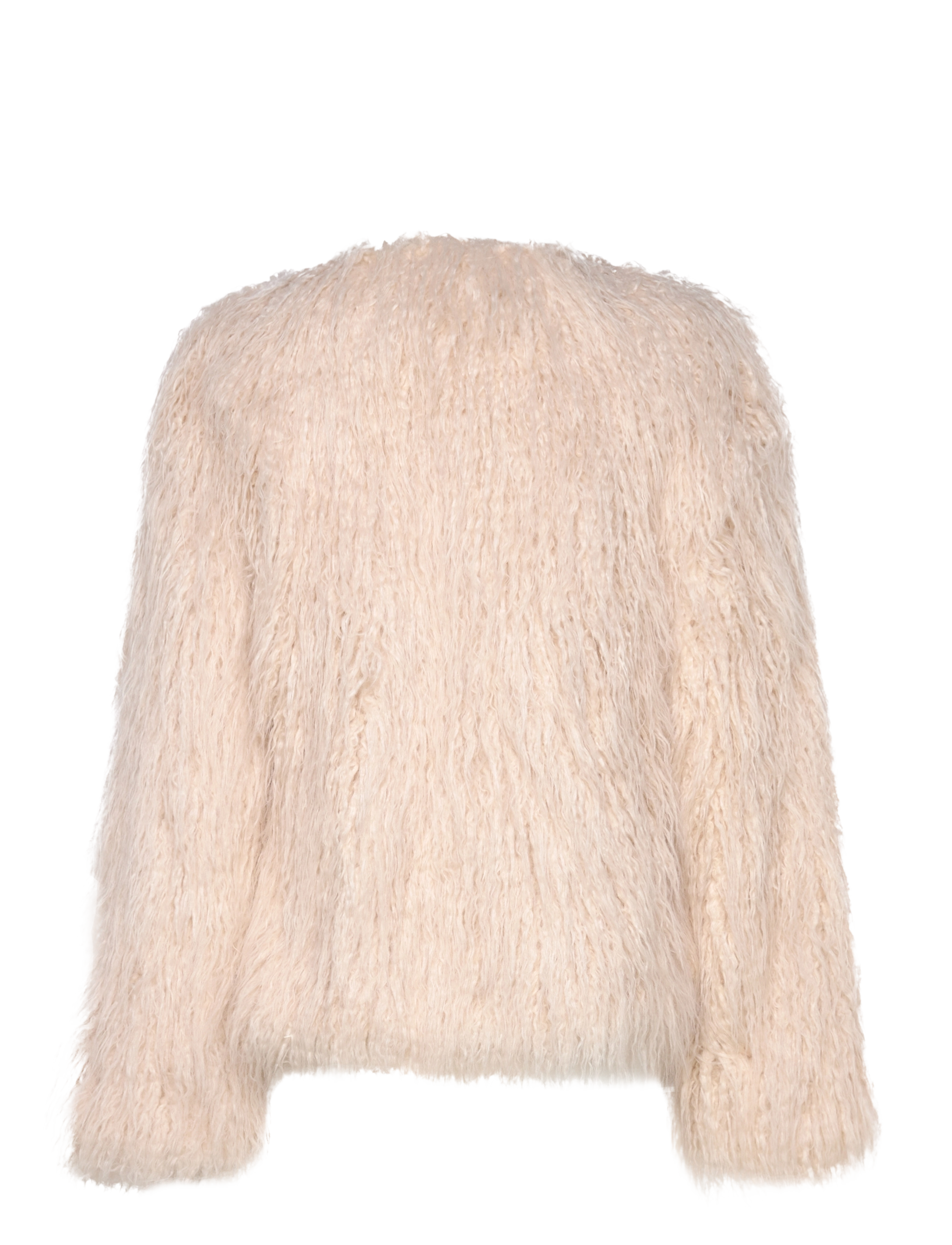 Malina - Manda faux fur jacket - cream - 2