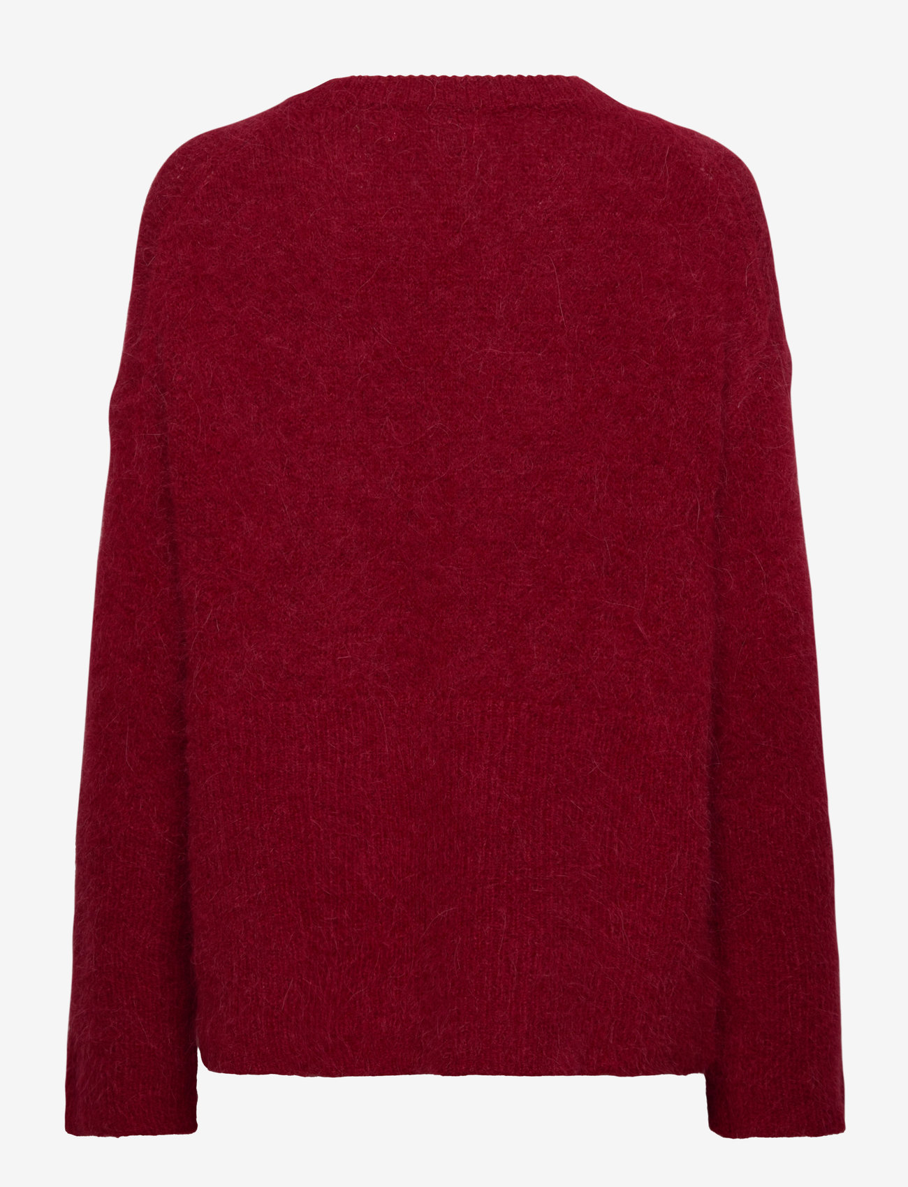 Malina - Elsy brushed alpaca blend sweater - pullover - red - 2