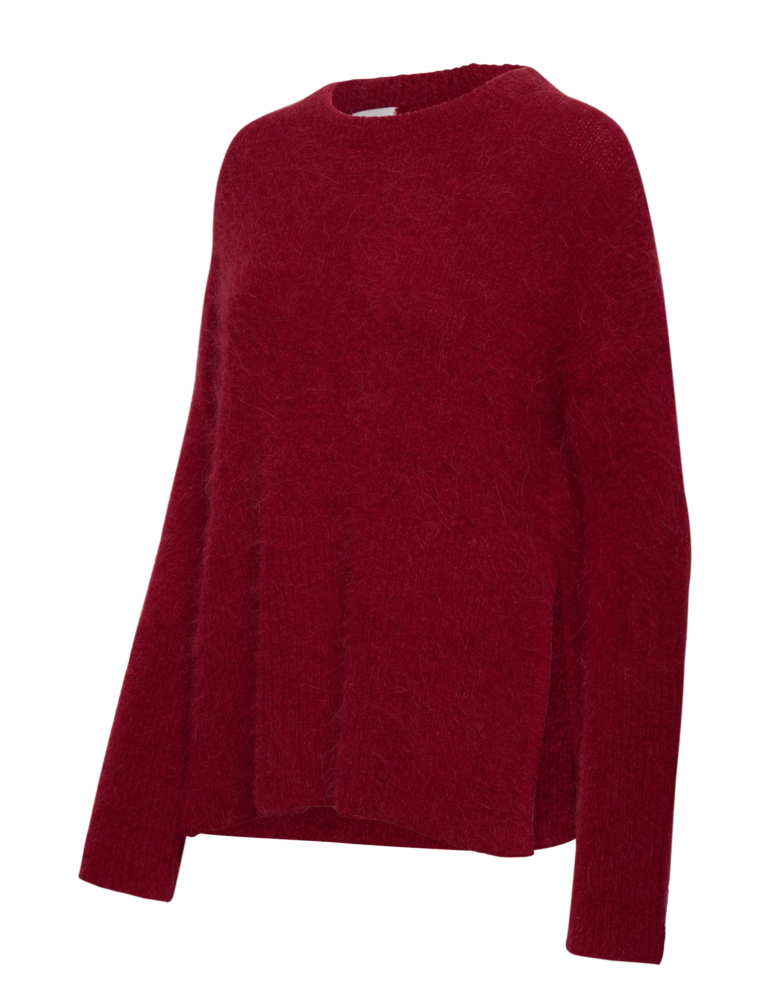 Malina - Elsy brushed alpaca blend sweater - red - 3