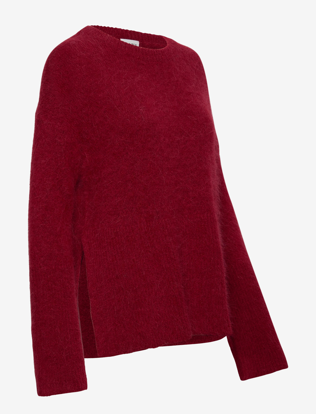 Malina - Elsy brushed alpaca blend sweater - pullover - red - 4