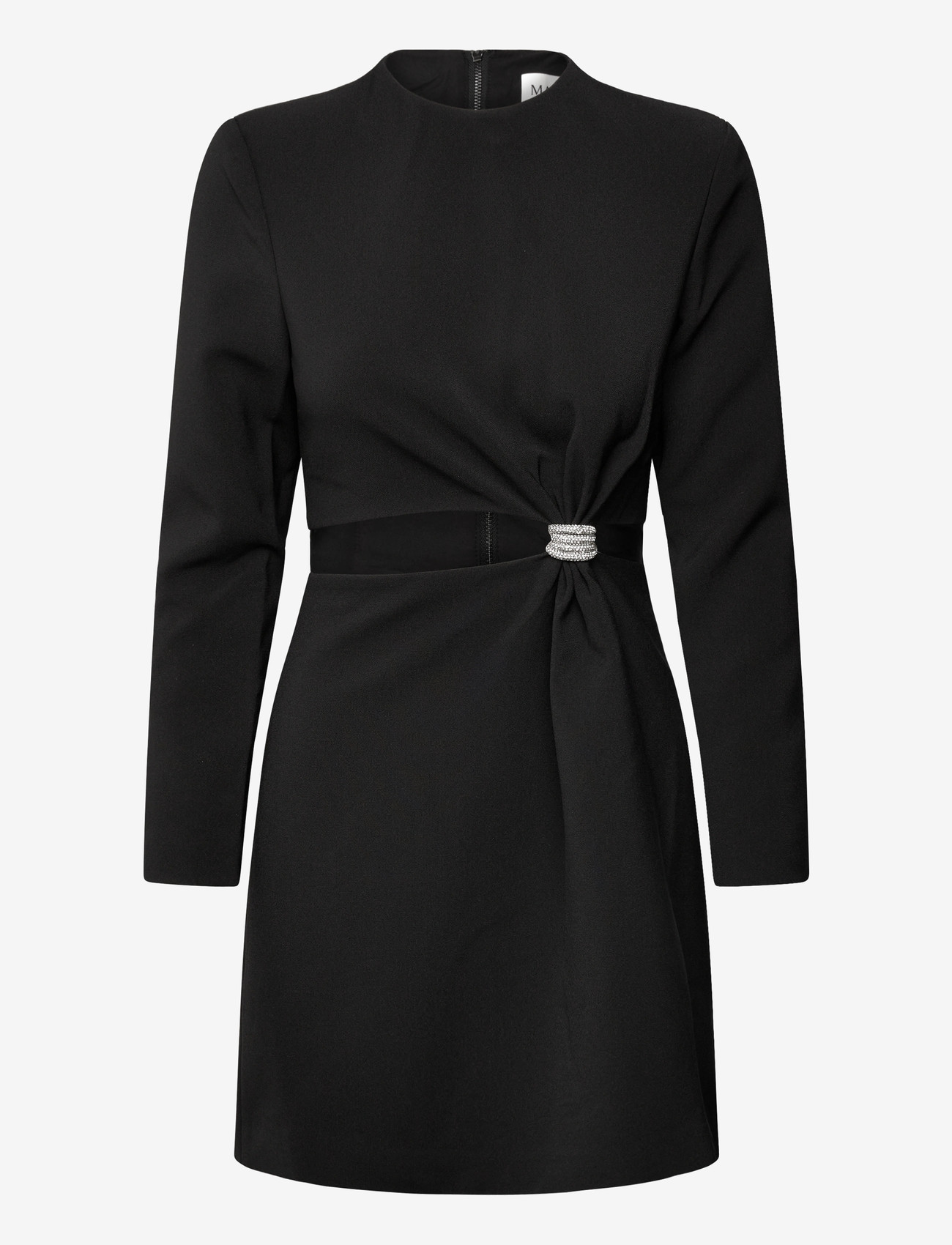 Malina - Sutton Cut Out Mini Dress - korte kjoler - black - 1