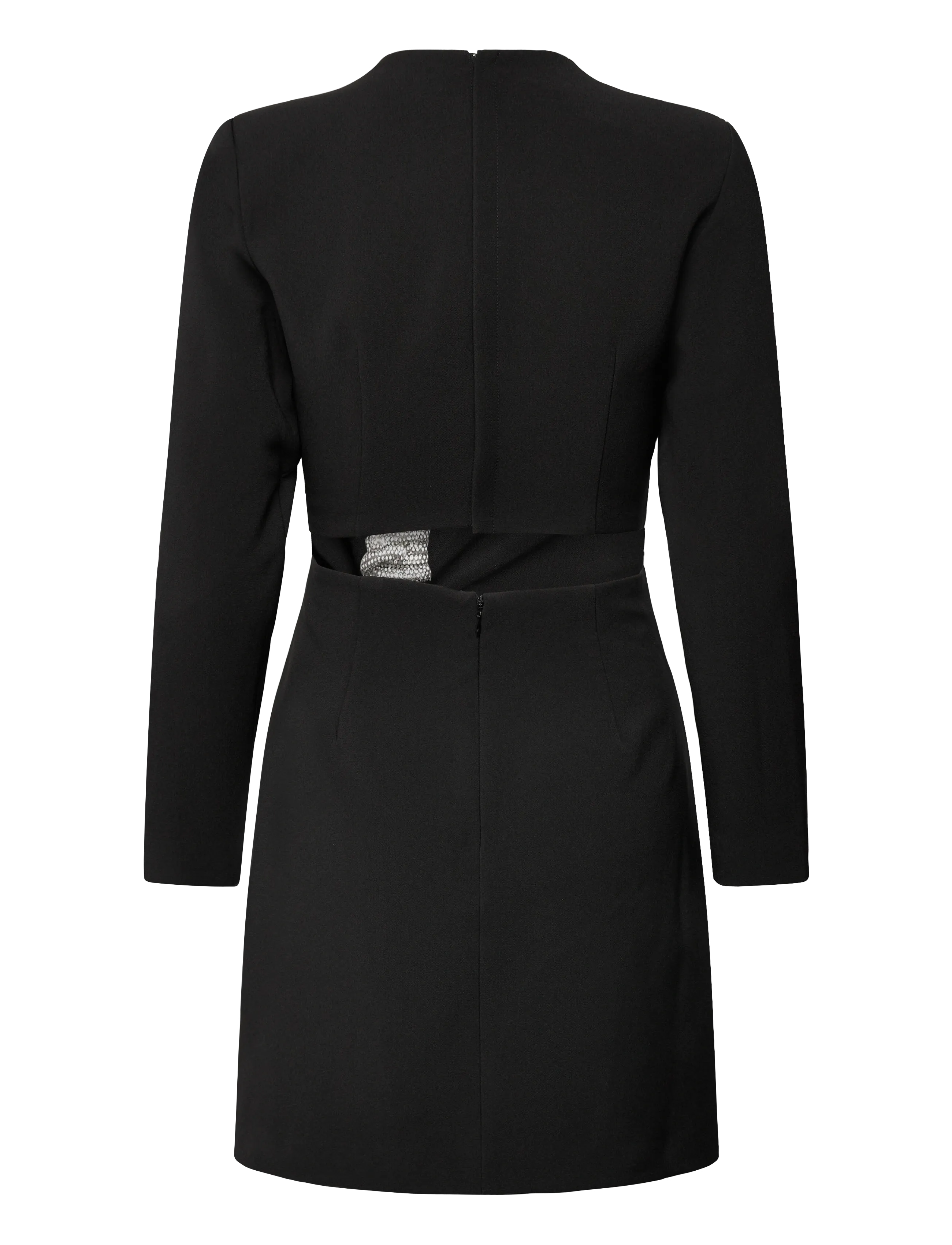 Malina - Sutton Cut Out Mini Dress - short dresses - black - 2